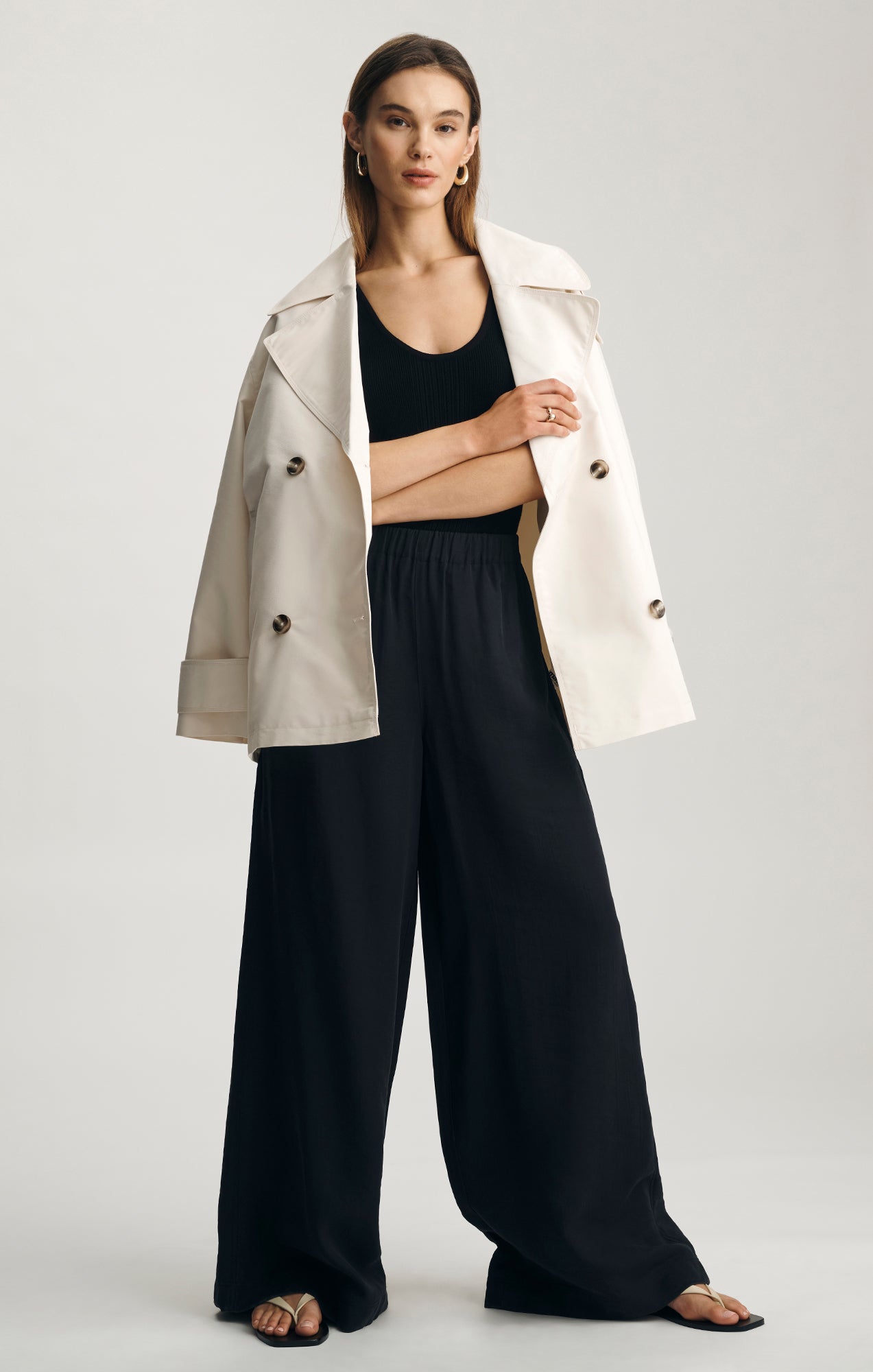 LUXE TOUCH PANTS IN BLACK - Mavi Jeans