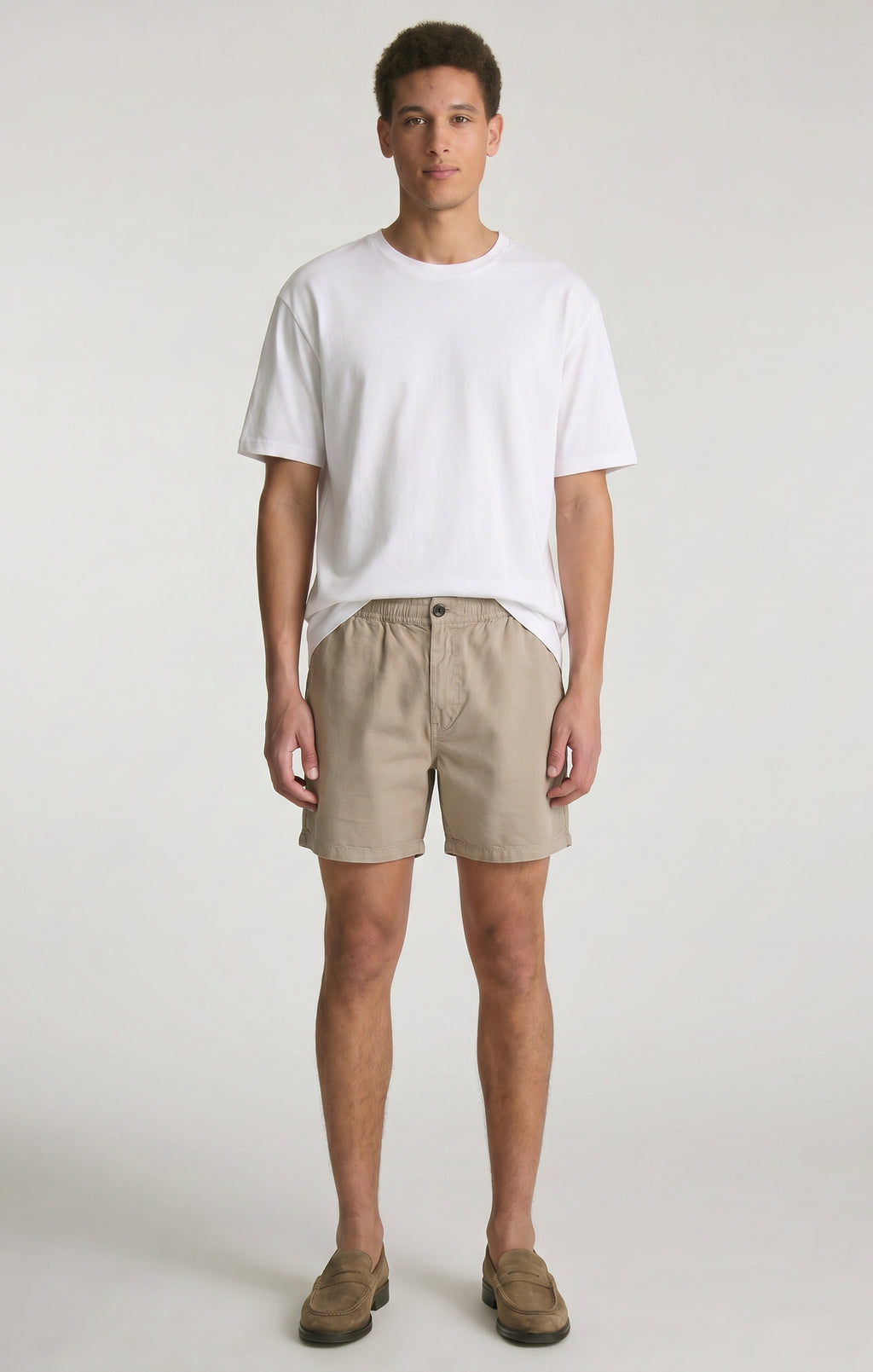 DAXON SHORTS IN CASHMERE LINEN - Mavi Jeans
