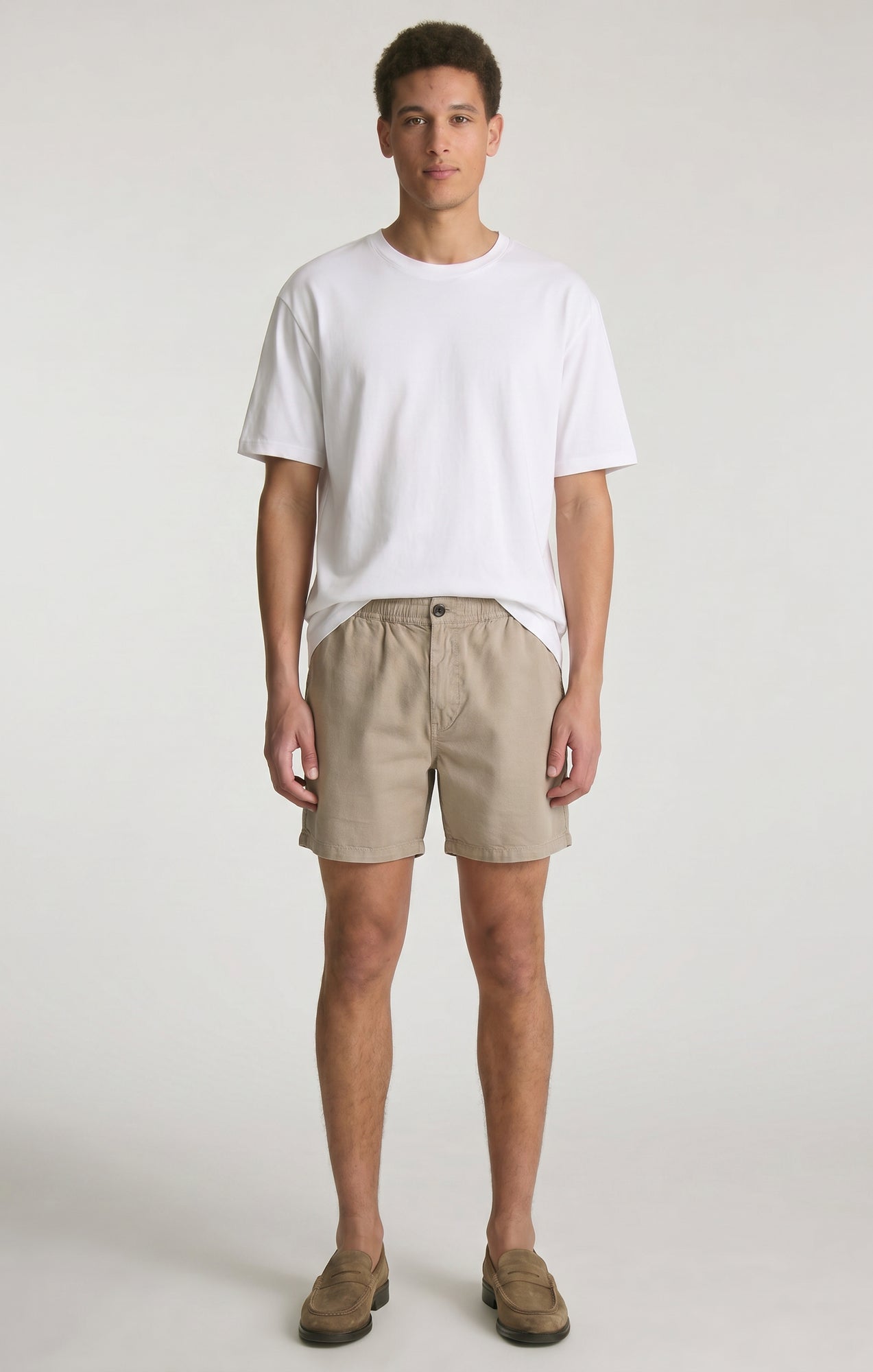 DAXON SHORTS IN CASHMERE LINEN - Mavi Jeans