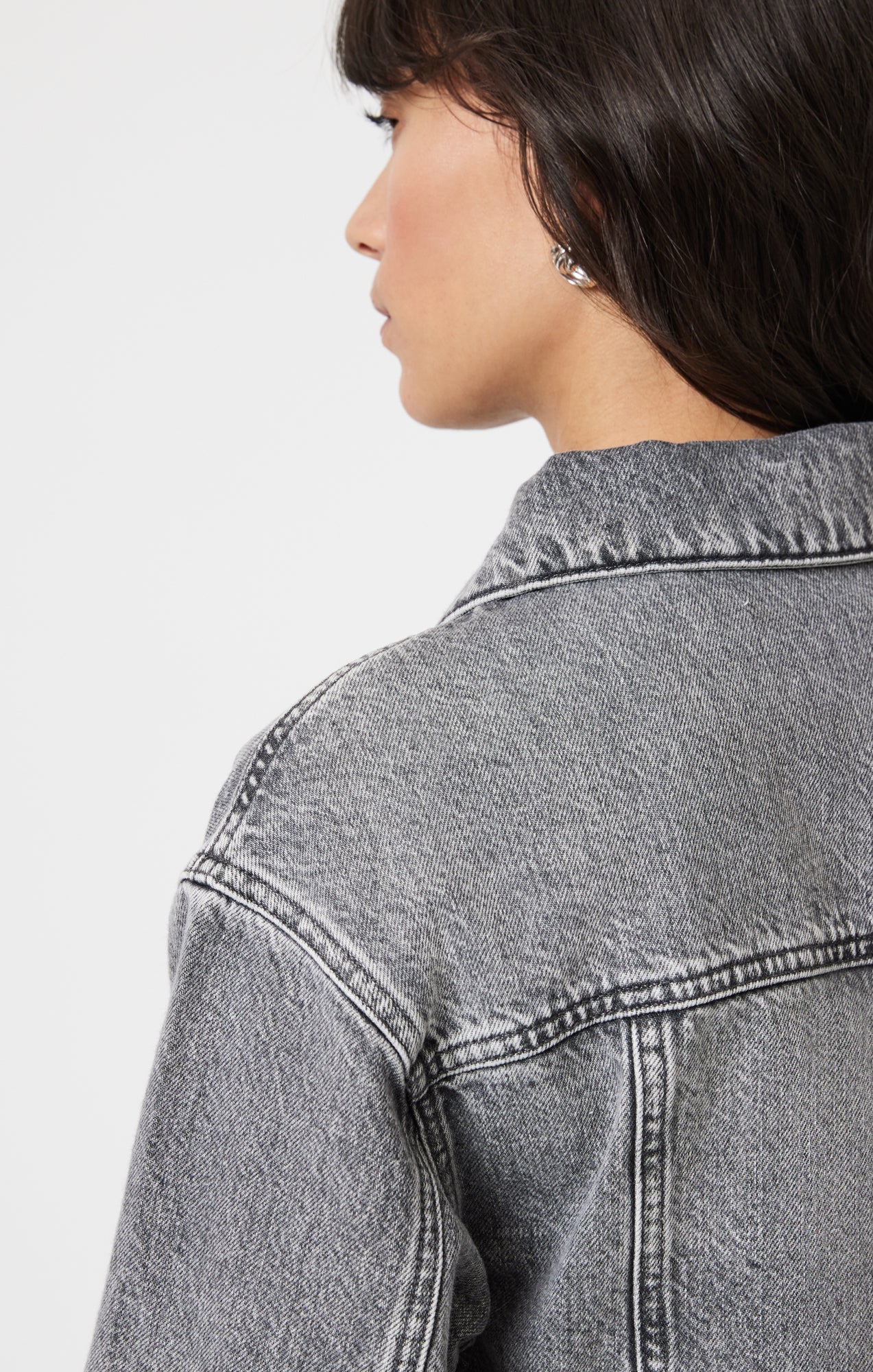 HARMONY DENIM JACKET IN LIGHT SMOKE DENIM - Mavi Jeans