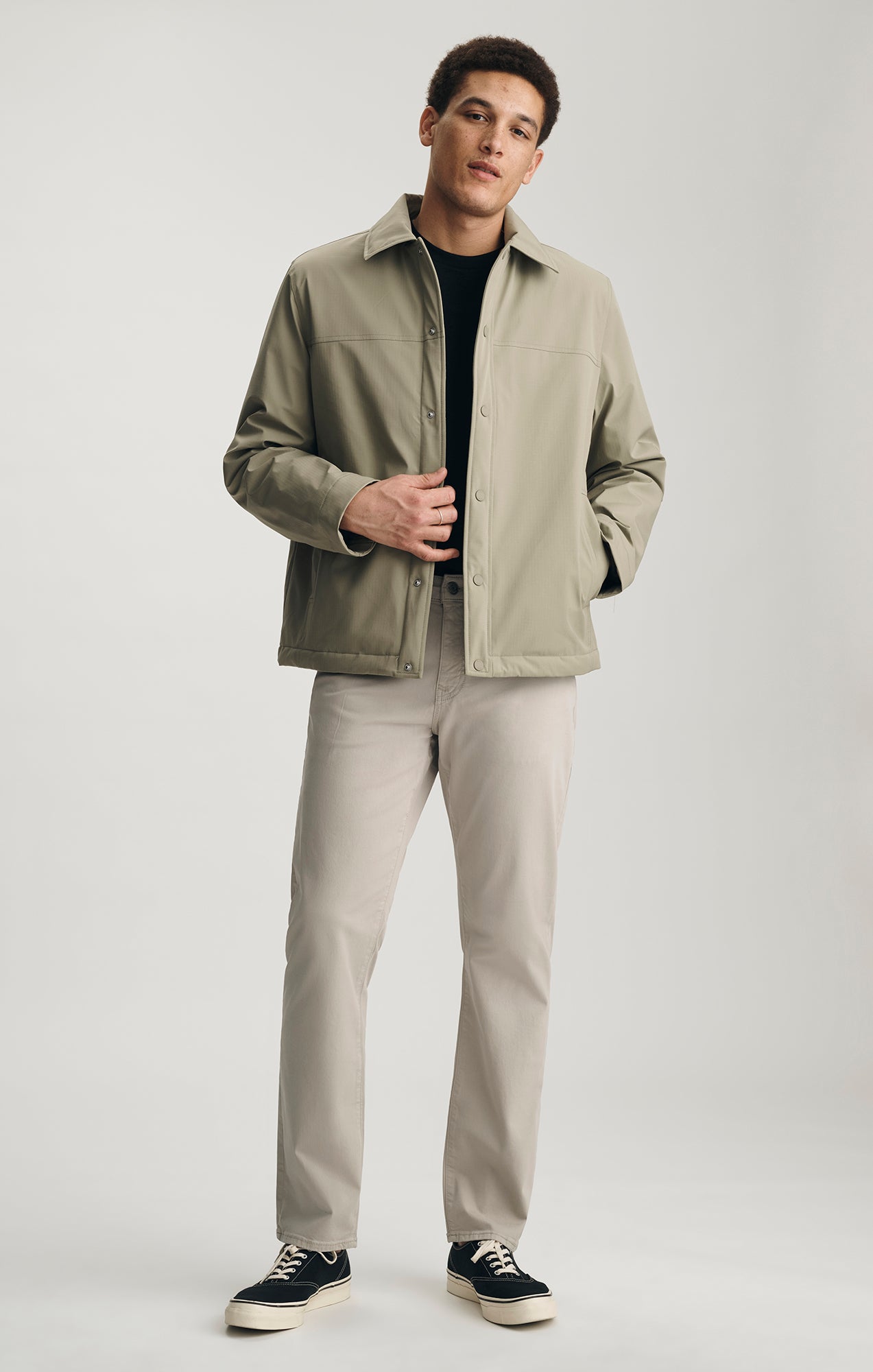 PADDED COACHES JACKET IN OVERLAND TREK