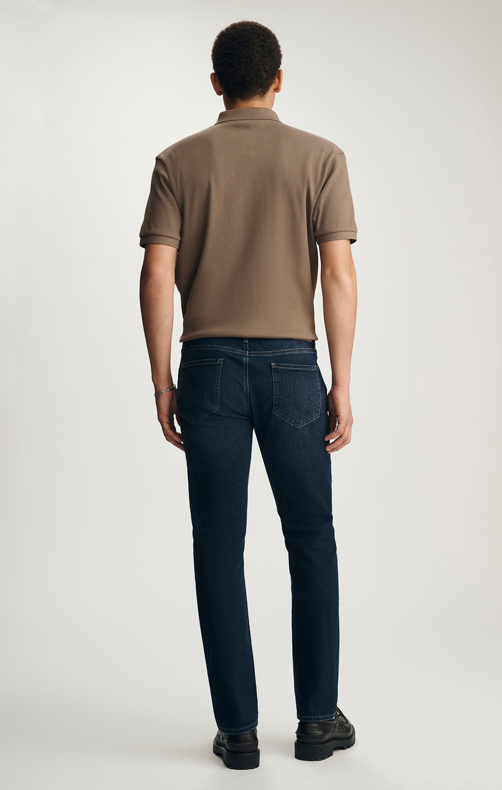 JAKE SLIM LEG IN DARK BRUSHED WILLIAMSBURG - Mavi Jeans