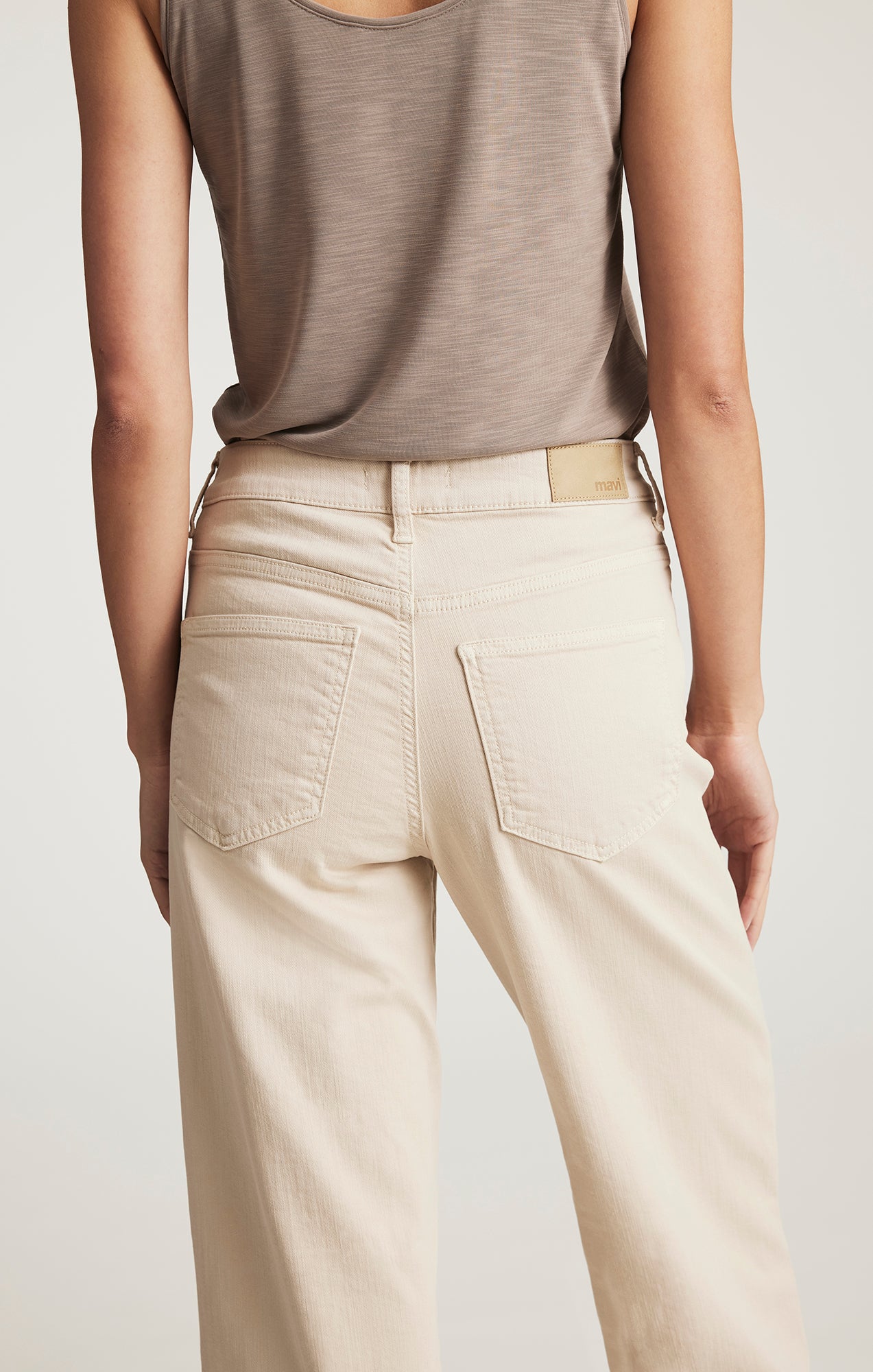 ALENA WIDE LEG IN CHAMPAGNE FLEX BLUE - Mavi Jeans