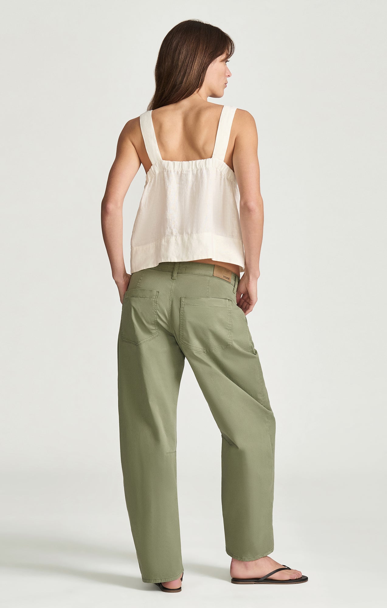 NICA BARREL IN SEA SPREY SUMMER TWILL - Mavi Jeans