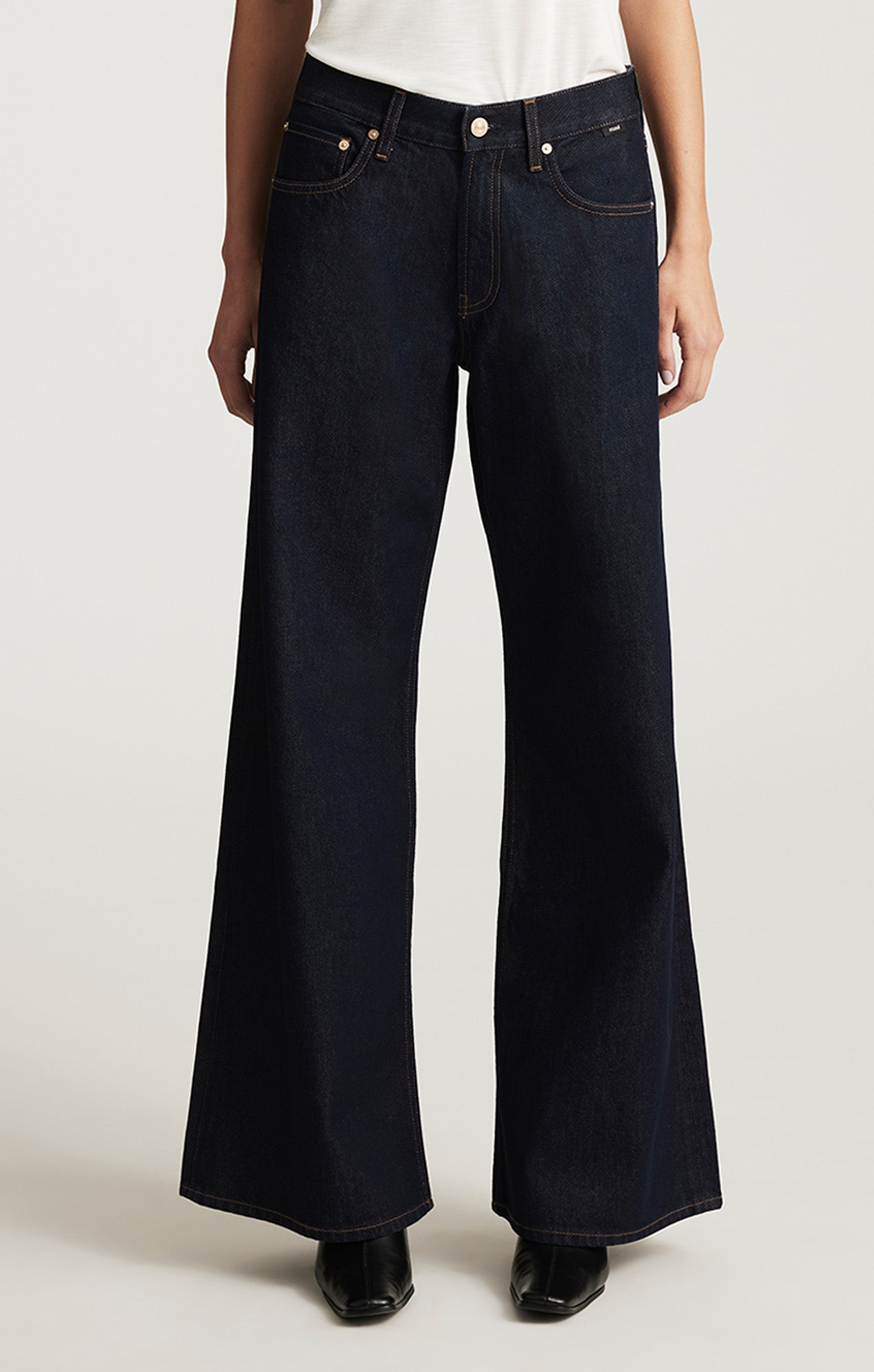SANDY WIDE LEG IN RINSE CLASSIC DENIM - Mavi Jeans