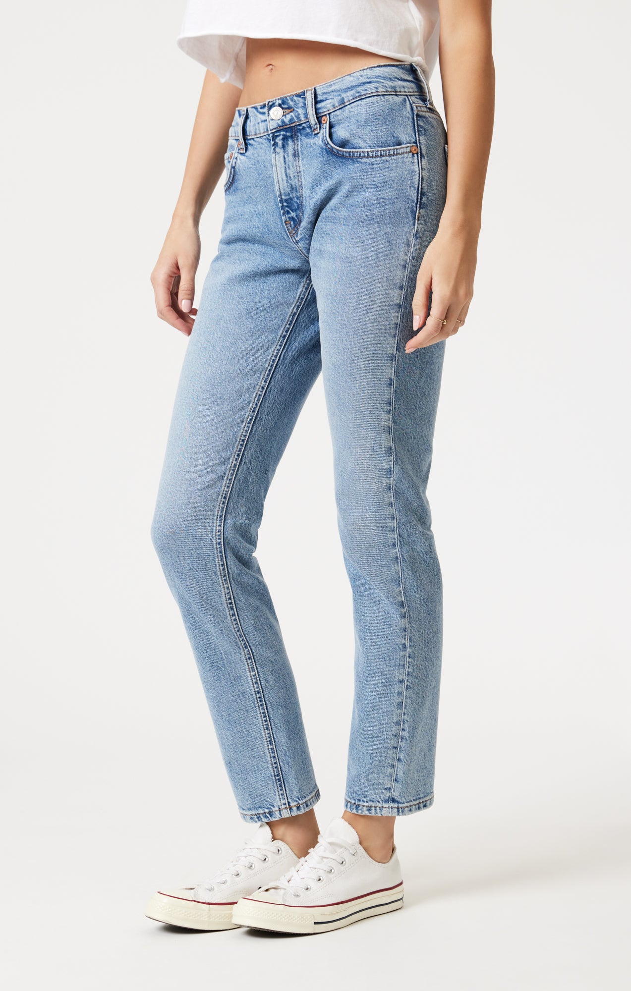 MIRELLA STRAIGHT LEG IN LIGHT BRUSHED CLASSIC BLUE - Mavi Jeans