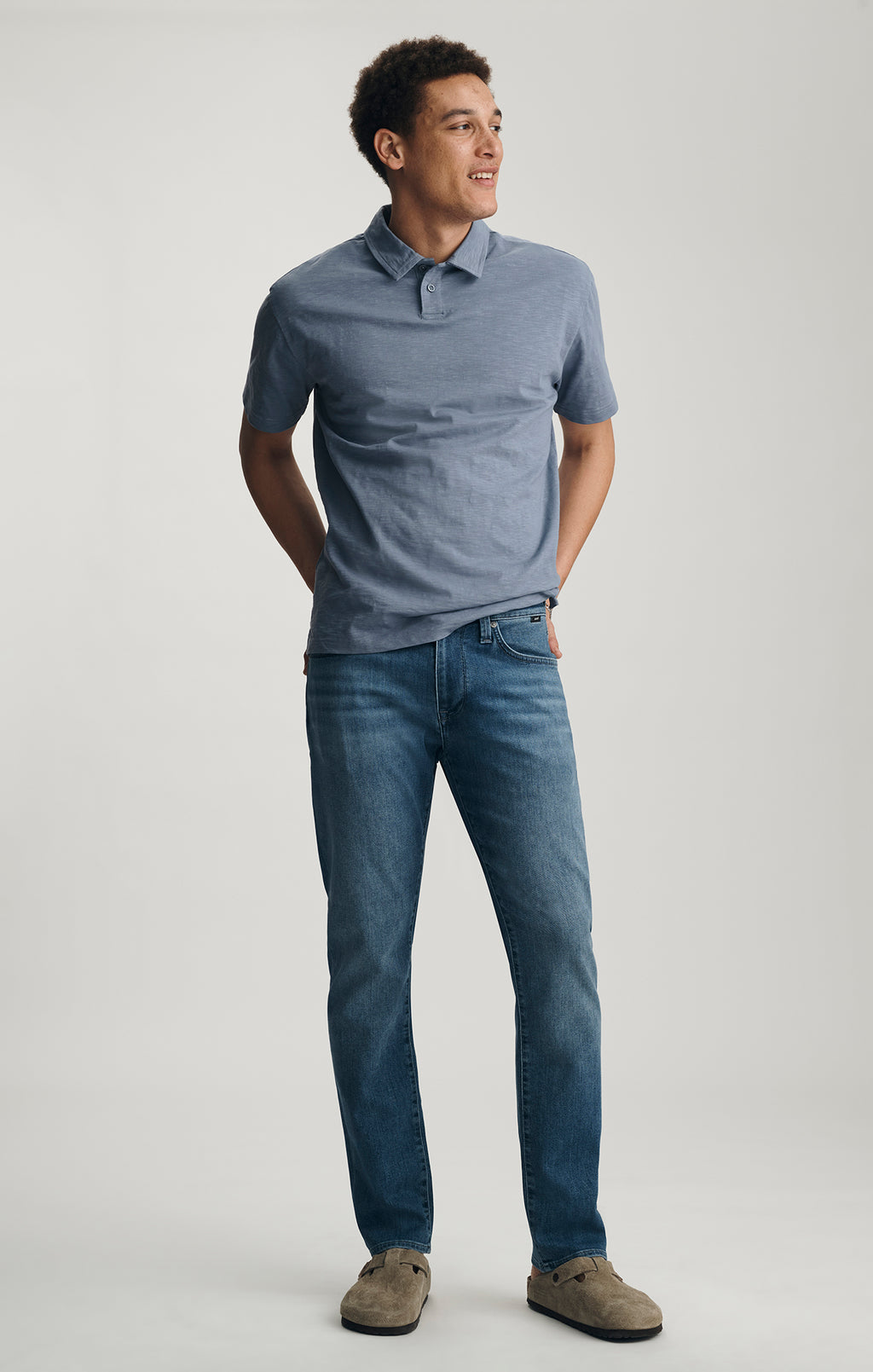 JAKE SLIM LEG IN USED AIR-LITE - Mavi Jeans