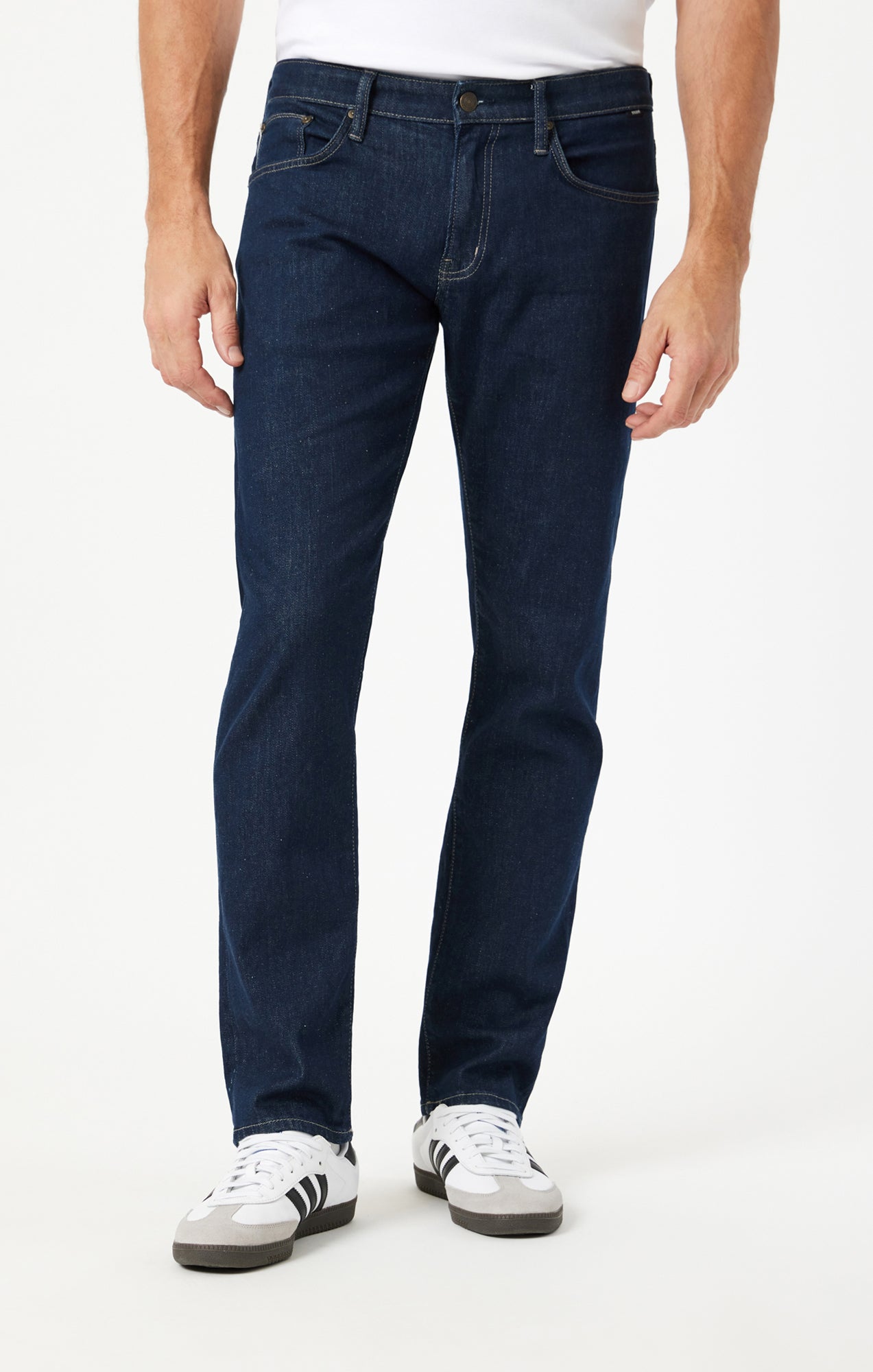 MARCUS SLIM STRAIGHT LEG IN RAW ORGANIC SELVEDGE - Mavi Jeans