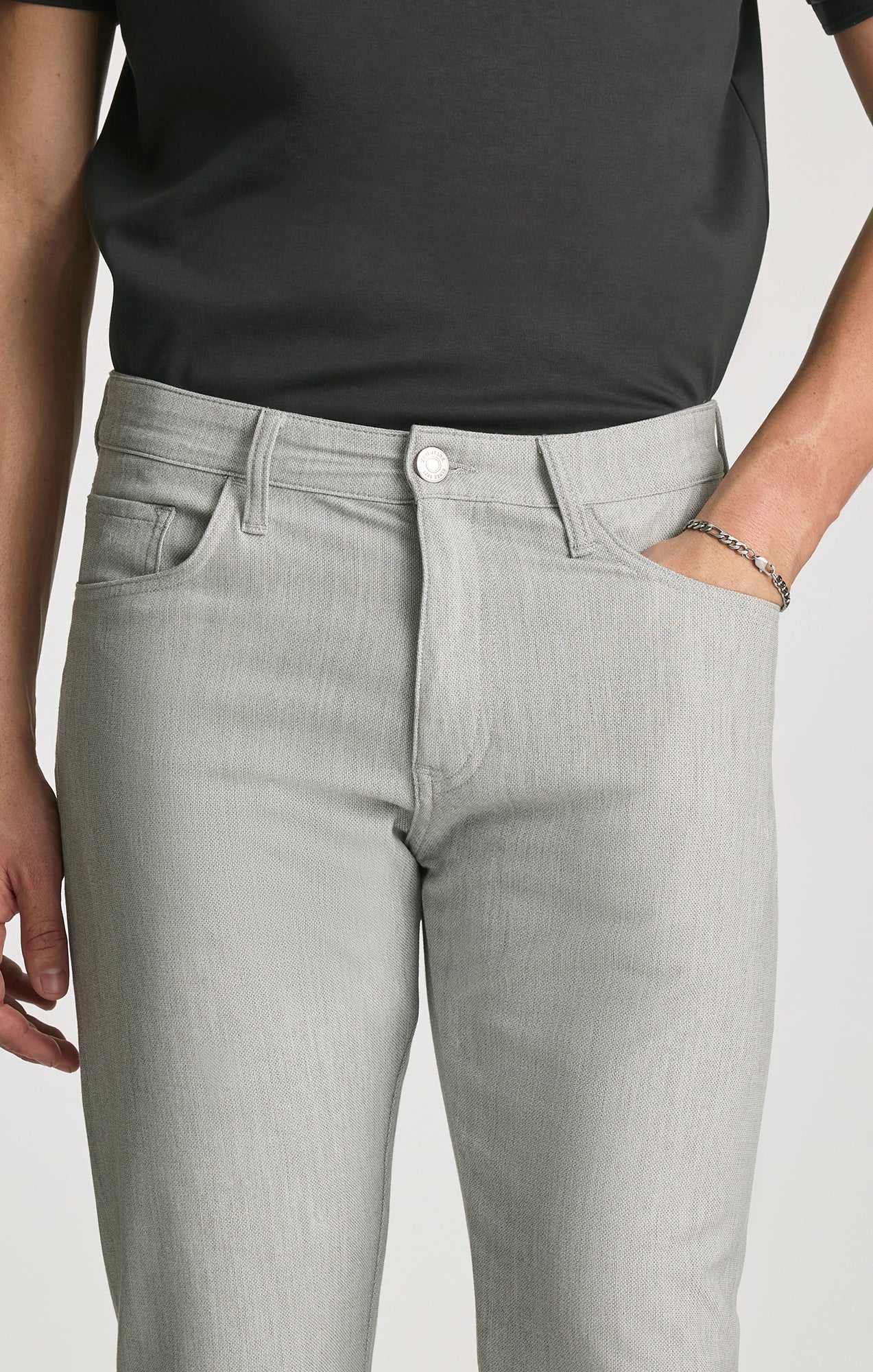 MARCUS SLIM JAMBE DROITE EN ÉTAIN FANCY