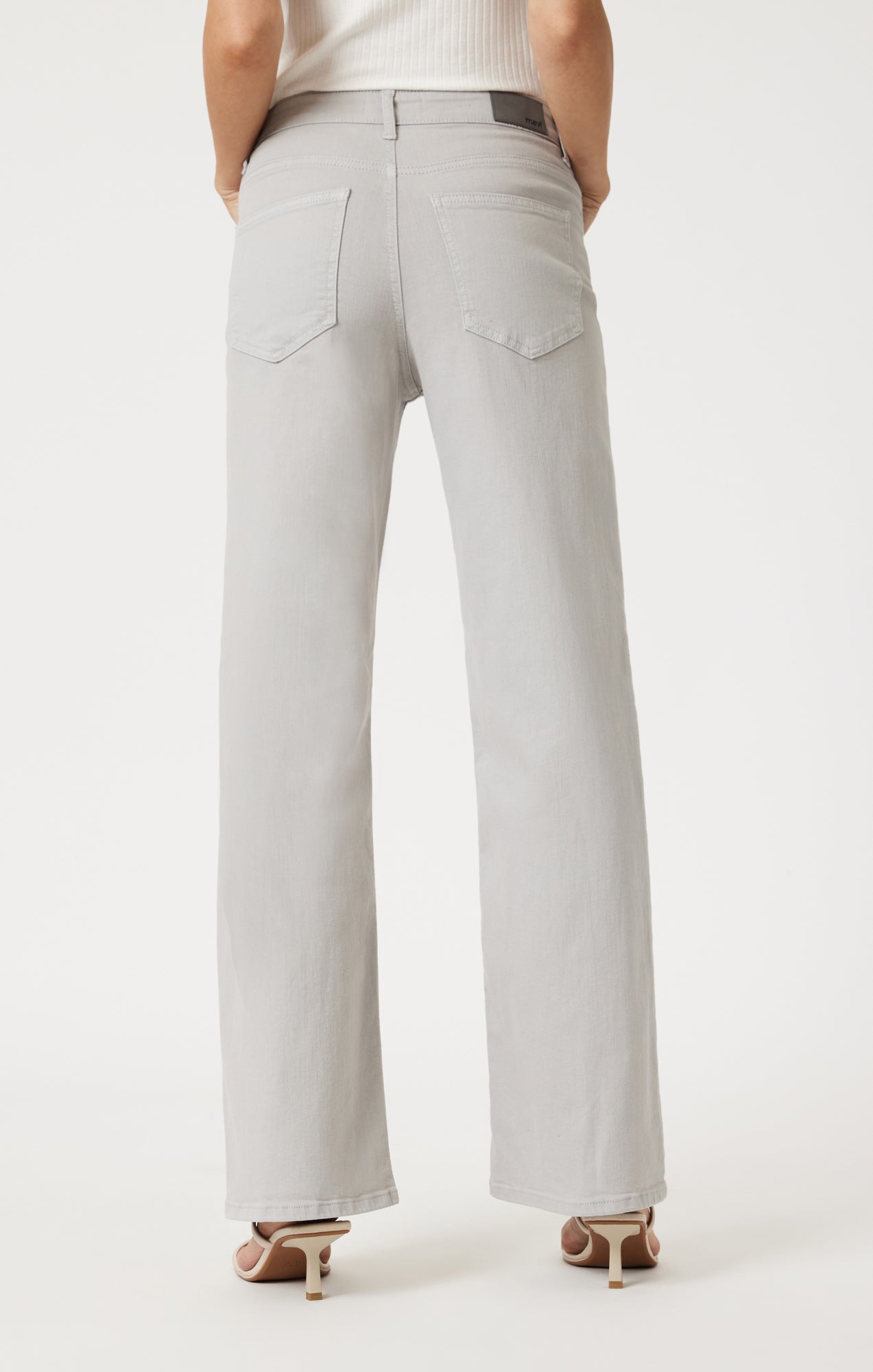 ALENA WIDE LEG IN MIRAGE GRAY FLEX BLUE - Mavi Jeans