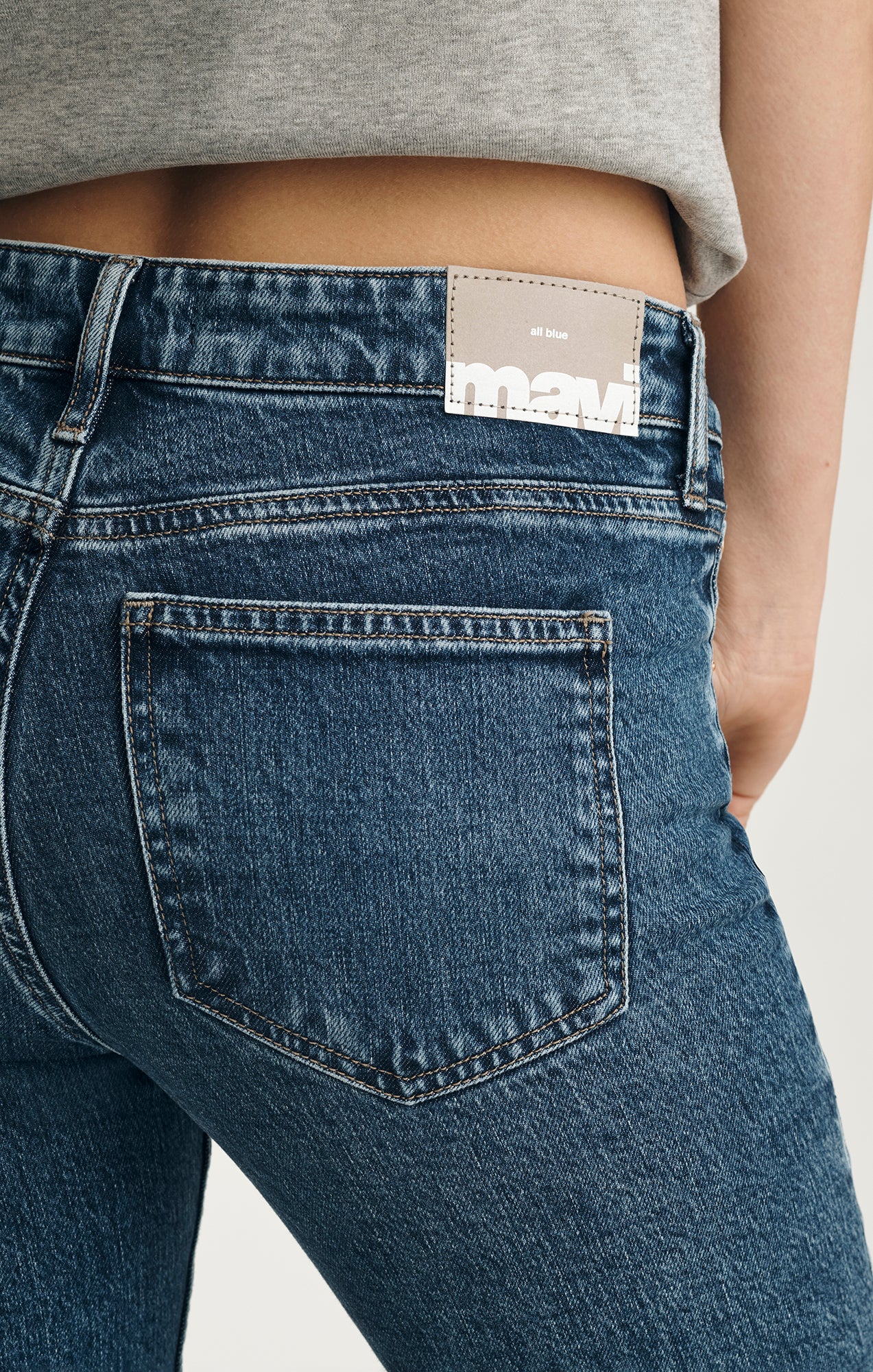 VICKY BOOTCUT IN DARK BRUSHED CLASSIC BLUE - Mavi Jeans