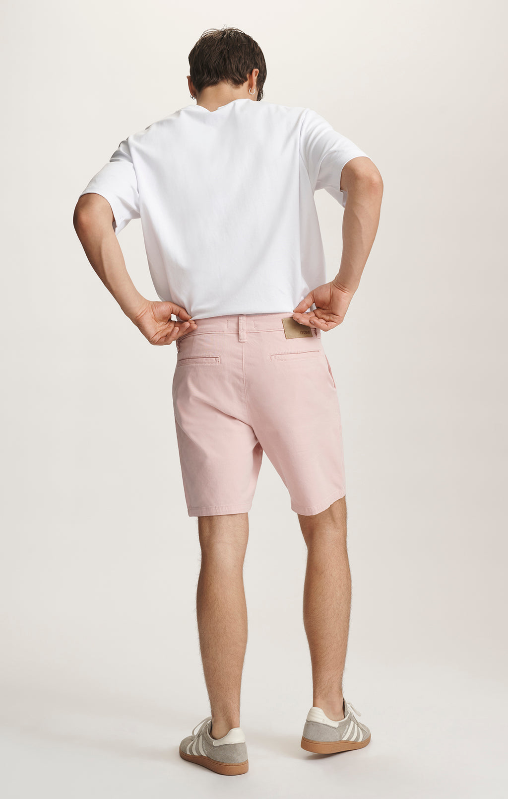 JACOB CROP SHORTS IN FLAMINGO CASUAL TWILL - Mavi Jeans