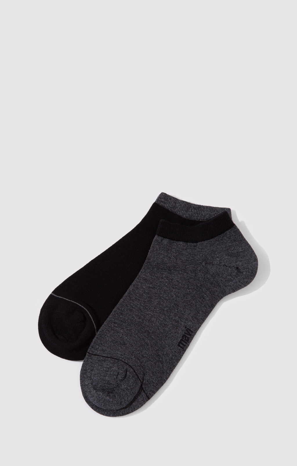 2-PACK ANKLE SOCKS IN ASSORTED COLORS