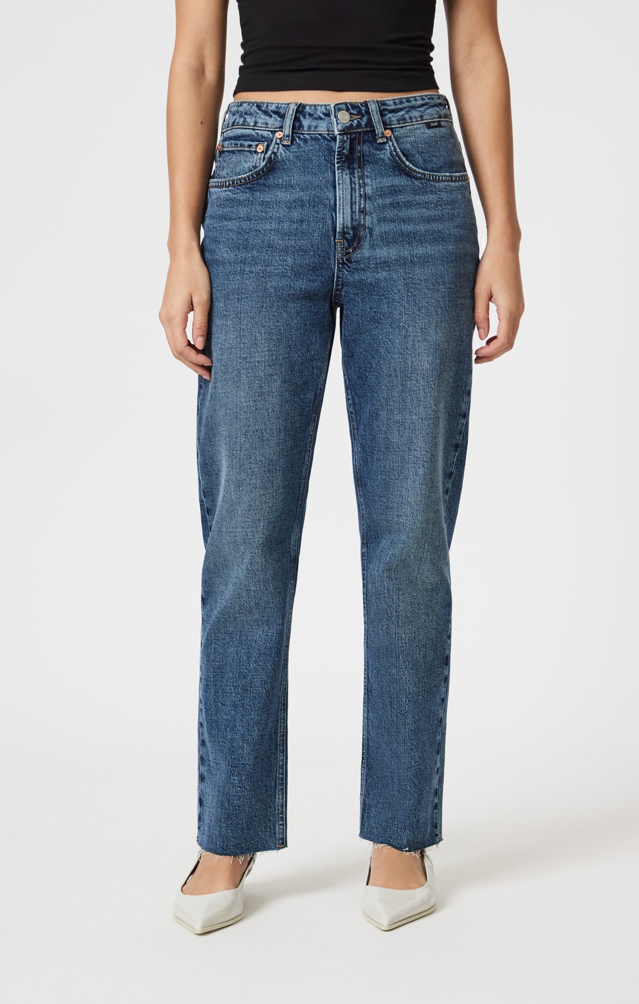 NEW YORK STRAIGHT LEG IN DARK USED CLASSIC BLUE - Mavi Jeans