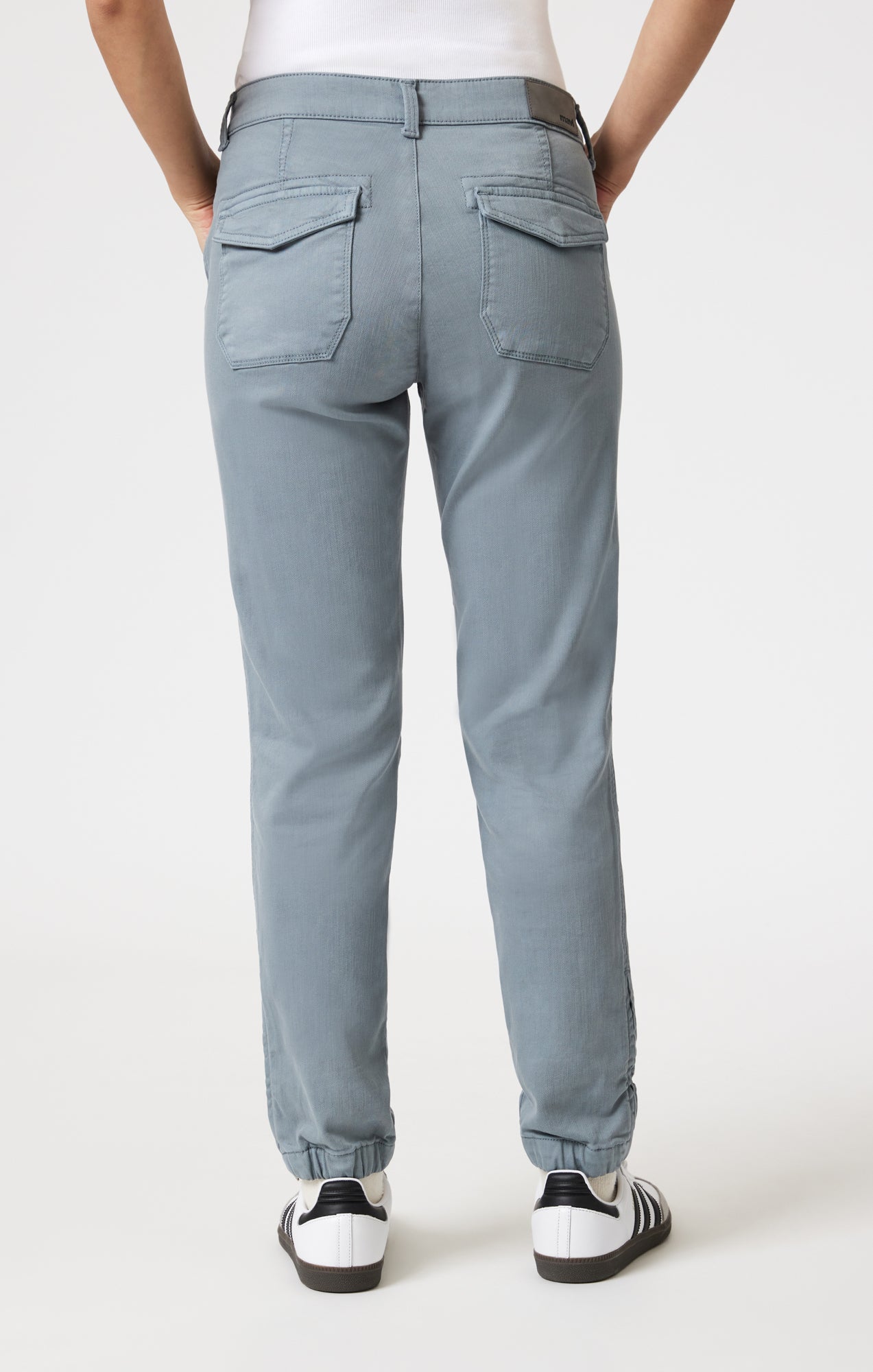 IVY SLIM CARGO IN DRIZZLE FLEX BLUE - Mavi Jeans