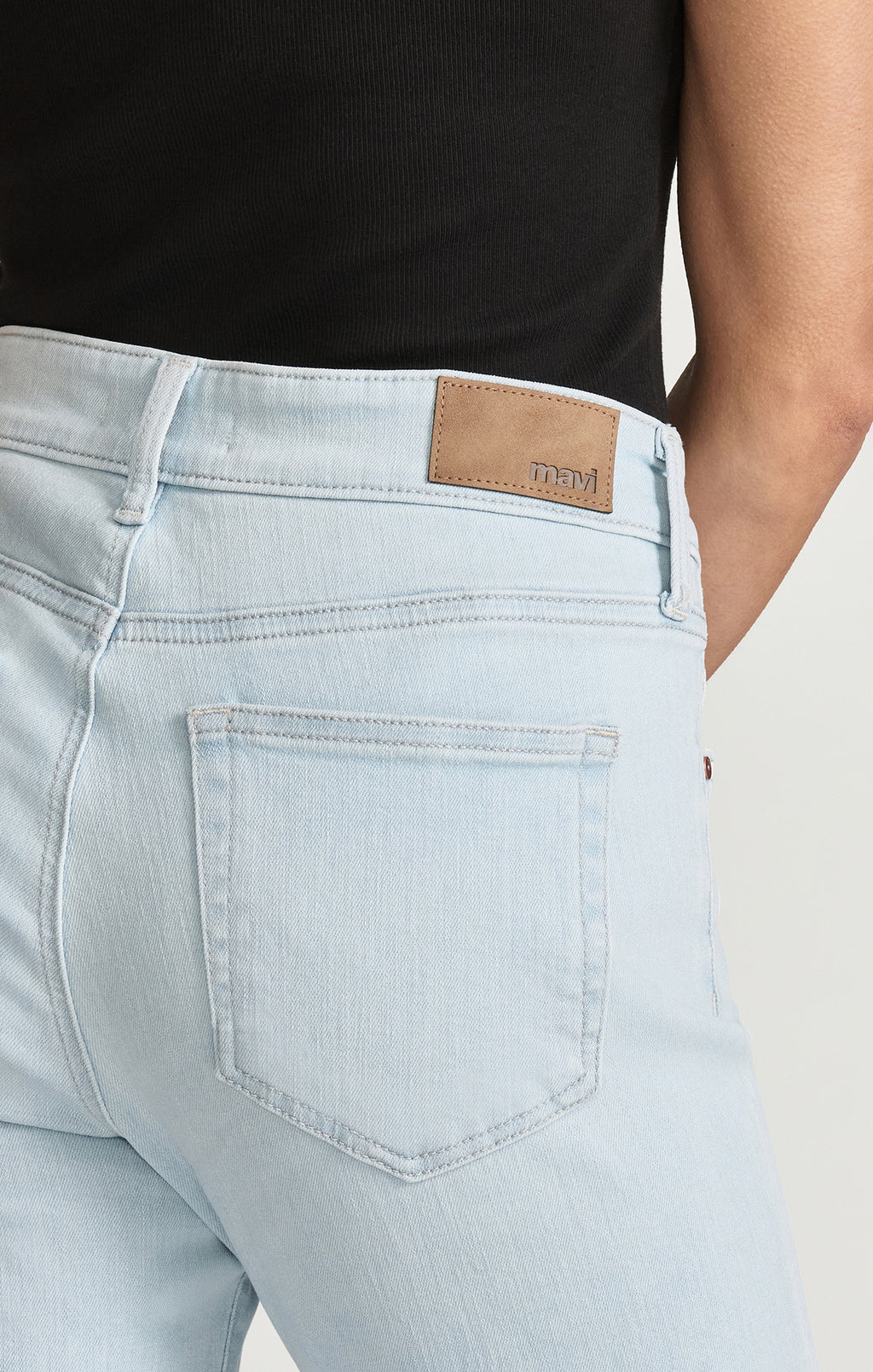 VICKY CROPPED BOOTCUT IN BLEACHED FLEX BLUE - Mavi Jeans