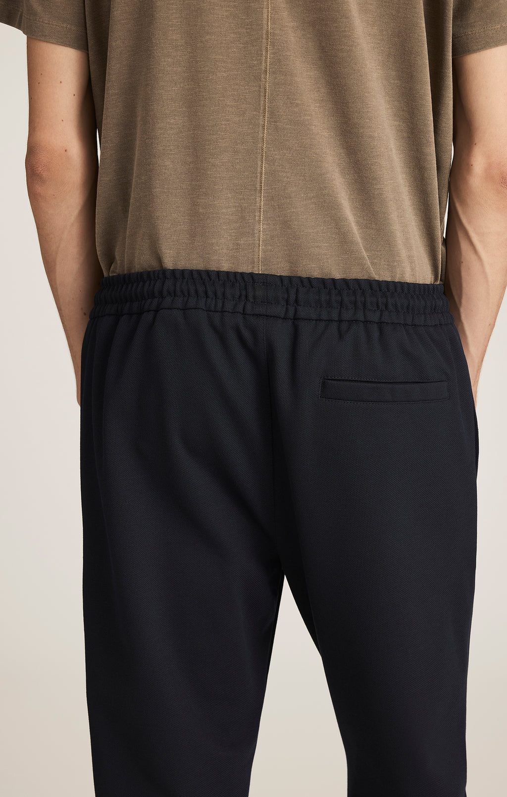 JERSEY PANTS IN BARITONE BLUE - Mavi Jeans