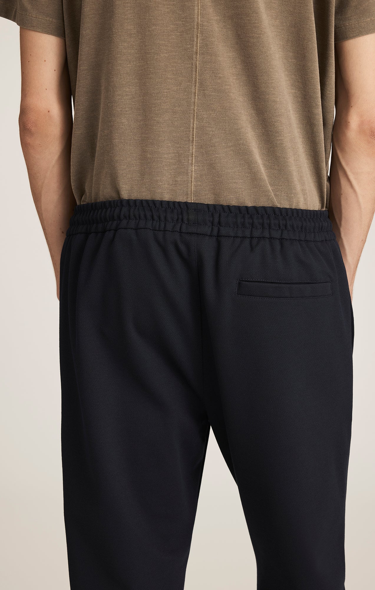 JERSEY PANTS IN BARITONE BLUE - Mavi Jeans