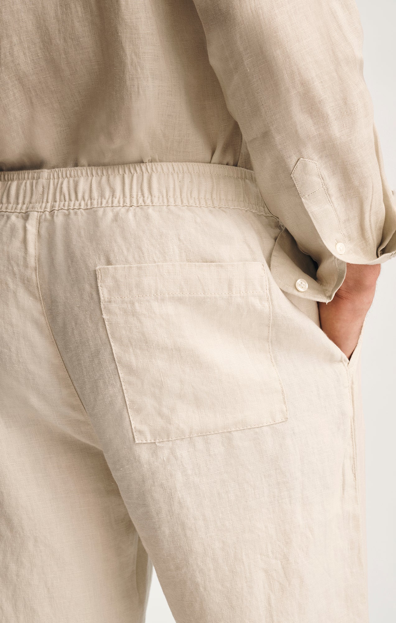 PANTS IN SILVER BIRCH - Mavi Jeans