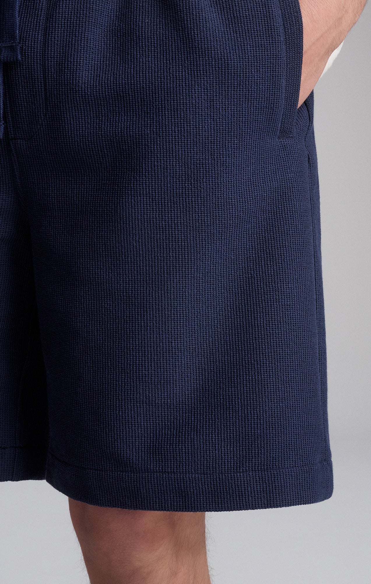 DRAWSTRING SHORTS IN PEACOAT - Mavi Jeans