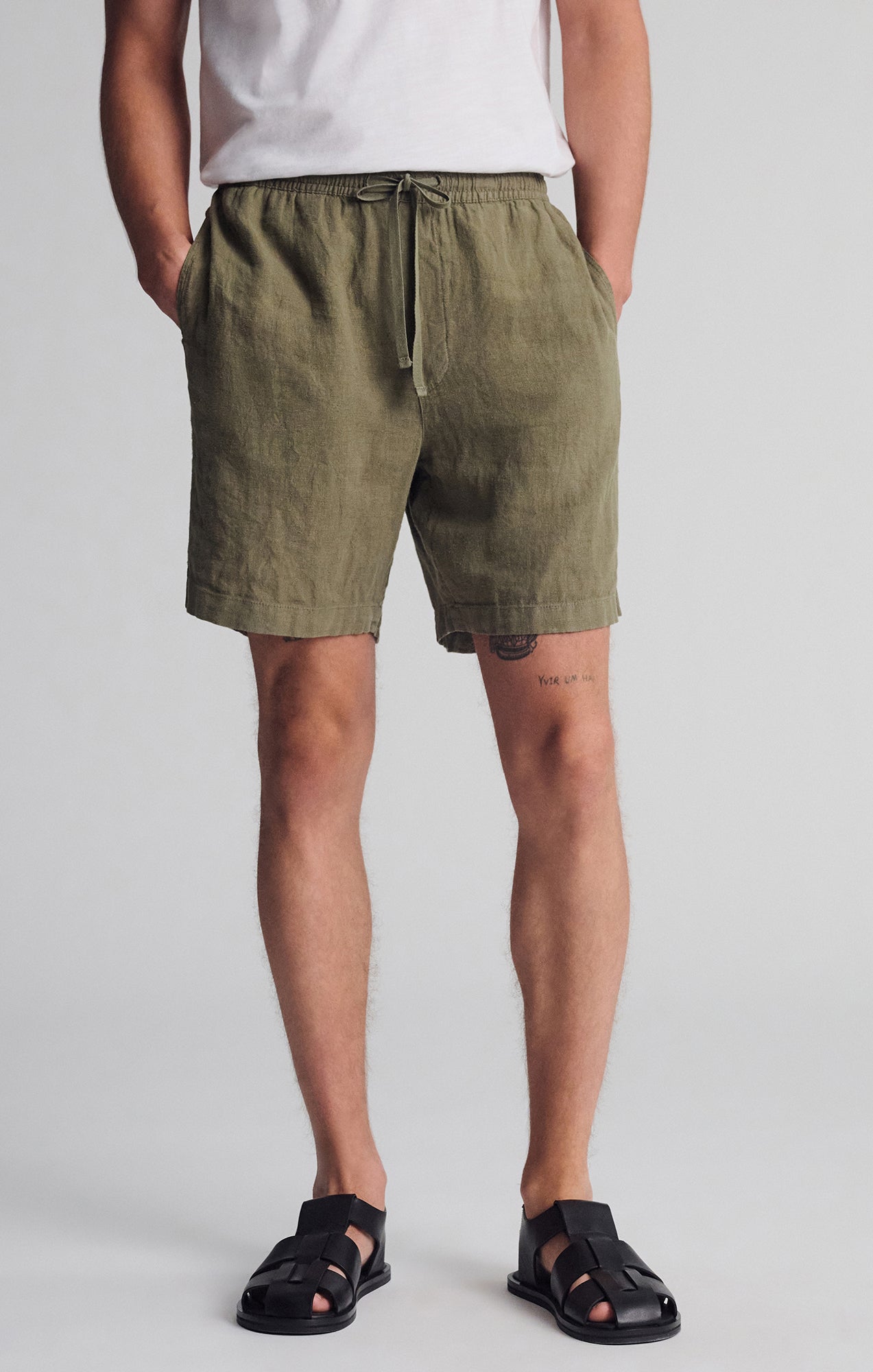 LINEN POCKET SHORTS IN KALAMATA - Mavi Jeans