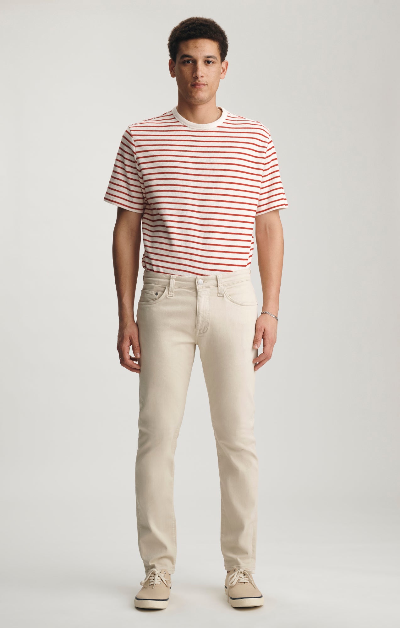 MARCUS SLIM STRAIGHT LEG IN WHITE DOWN SUPERMOVE - Mavi Jeans