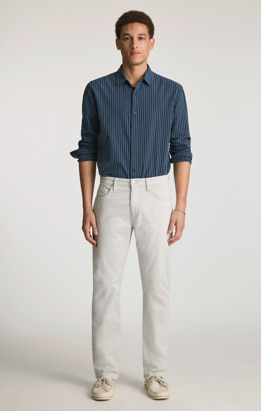 ZACH STRAIGHT LEG IN ALMOND TWILL - Mavi Jeans