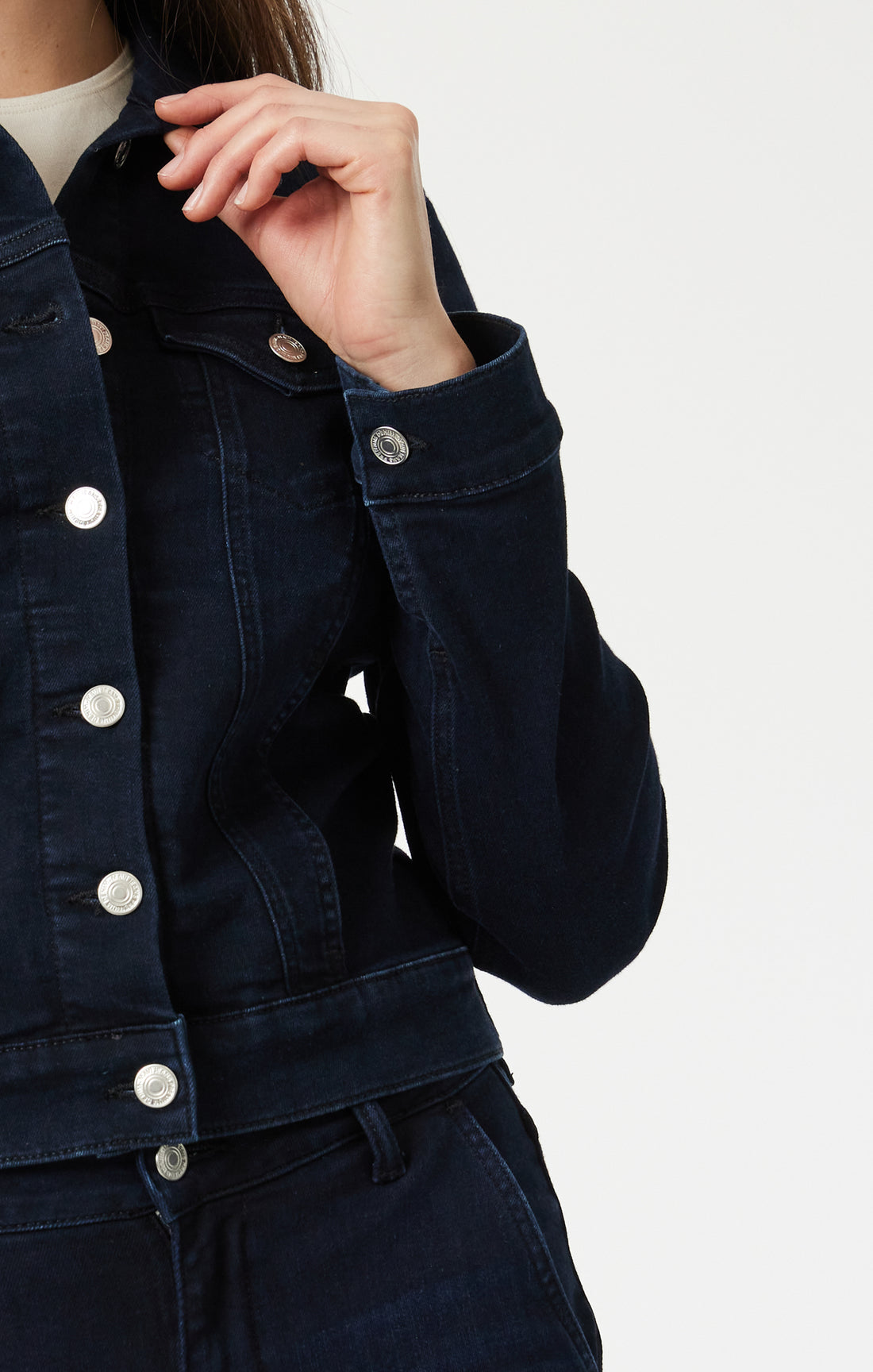 Samantha Midnight Denim Jacket main image 0