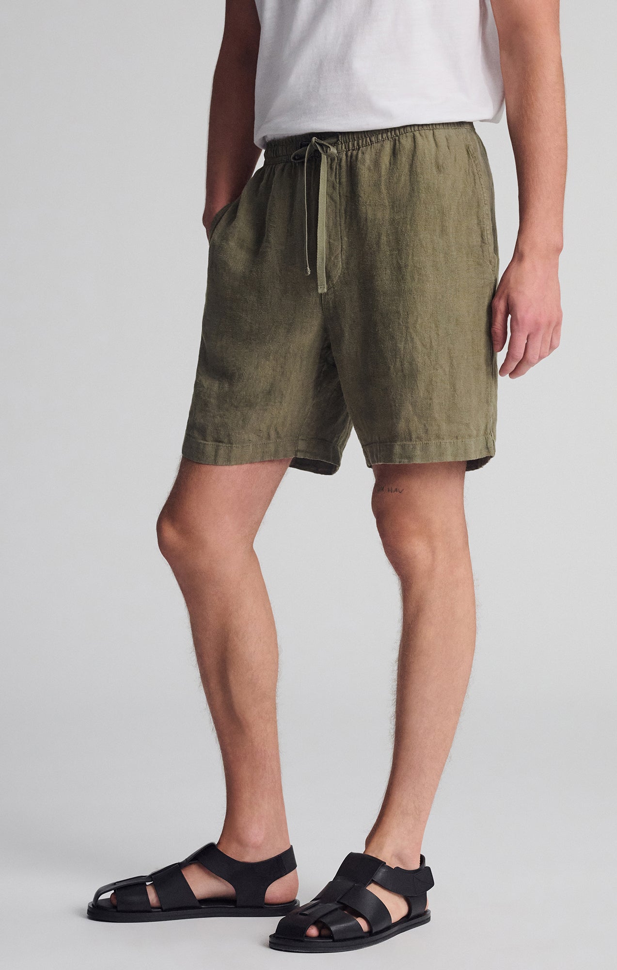 LINEN POCKET SHORTS IN KALAMATA - Mavi Jeans