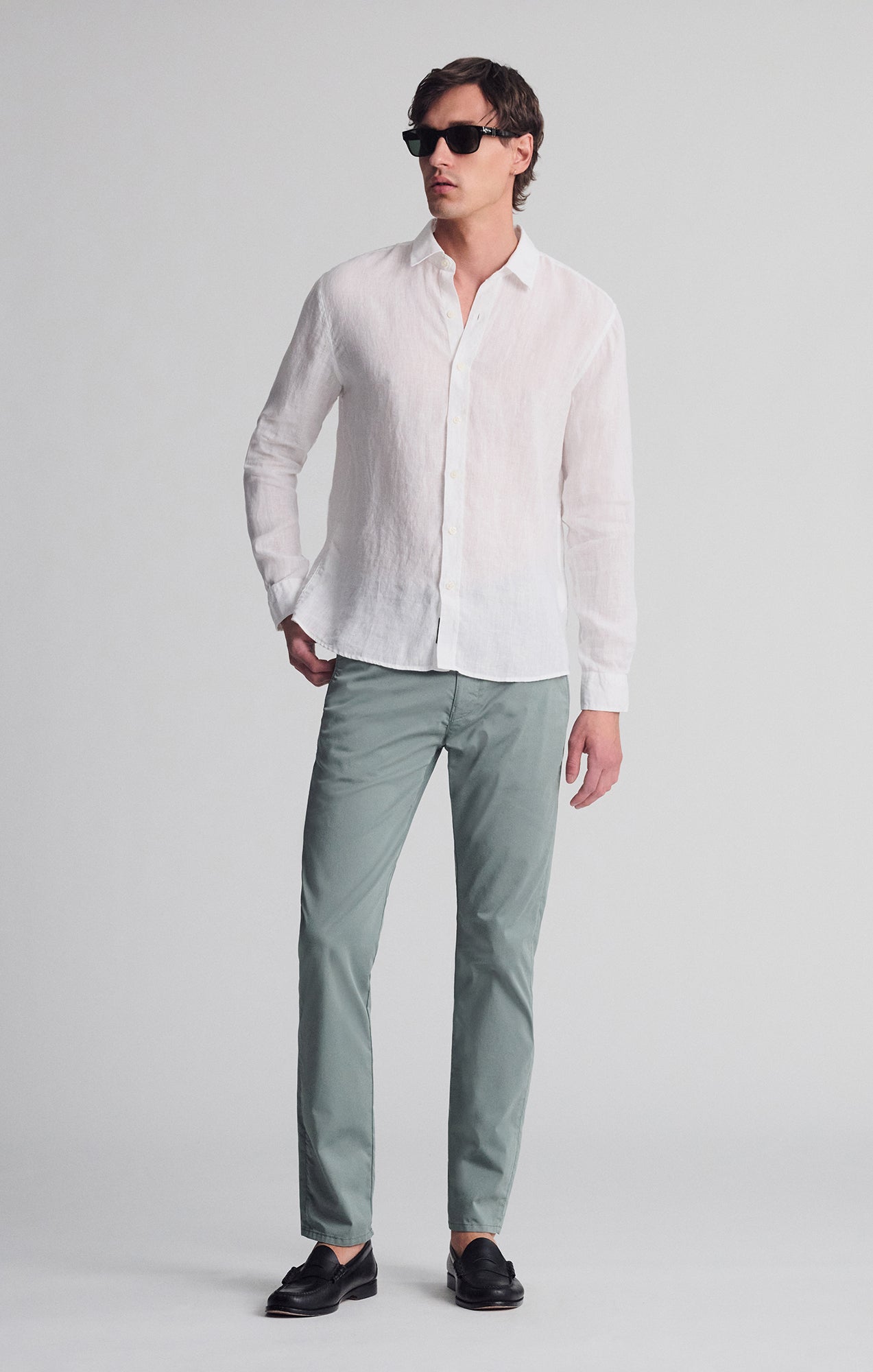 MILTON SLIM STRAIGHT CHINO IN CLOVER CITY SMART - Mavi Jeans