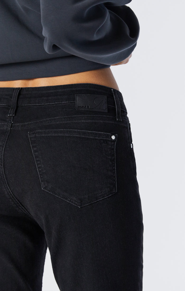 KATHLEEN SLIM BOYFRIEND IN BLACK FEATHER BLUE - Mavi Jeans