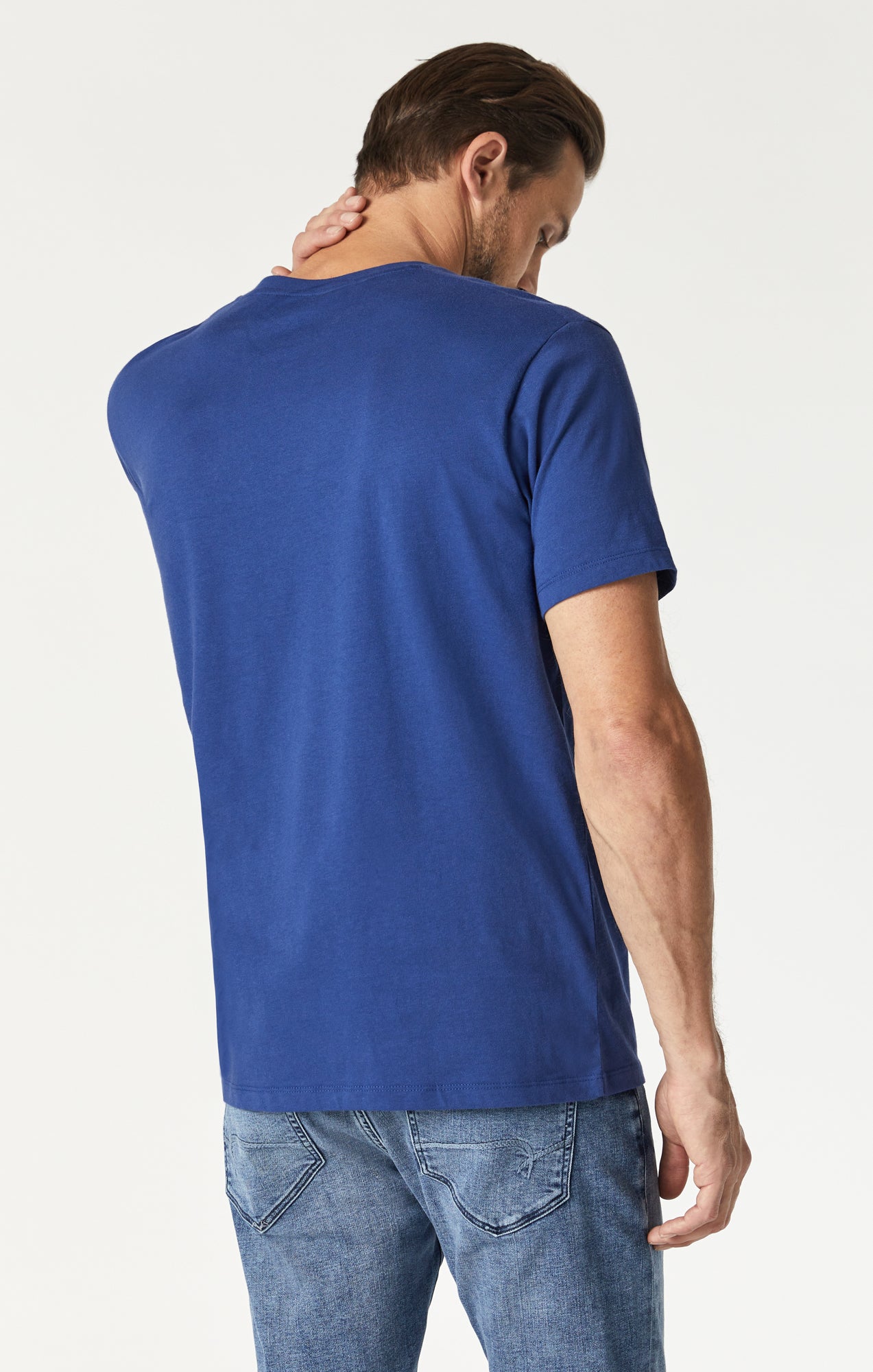 Mavi Men's One Pocket Shirt In Glacier Gray