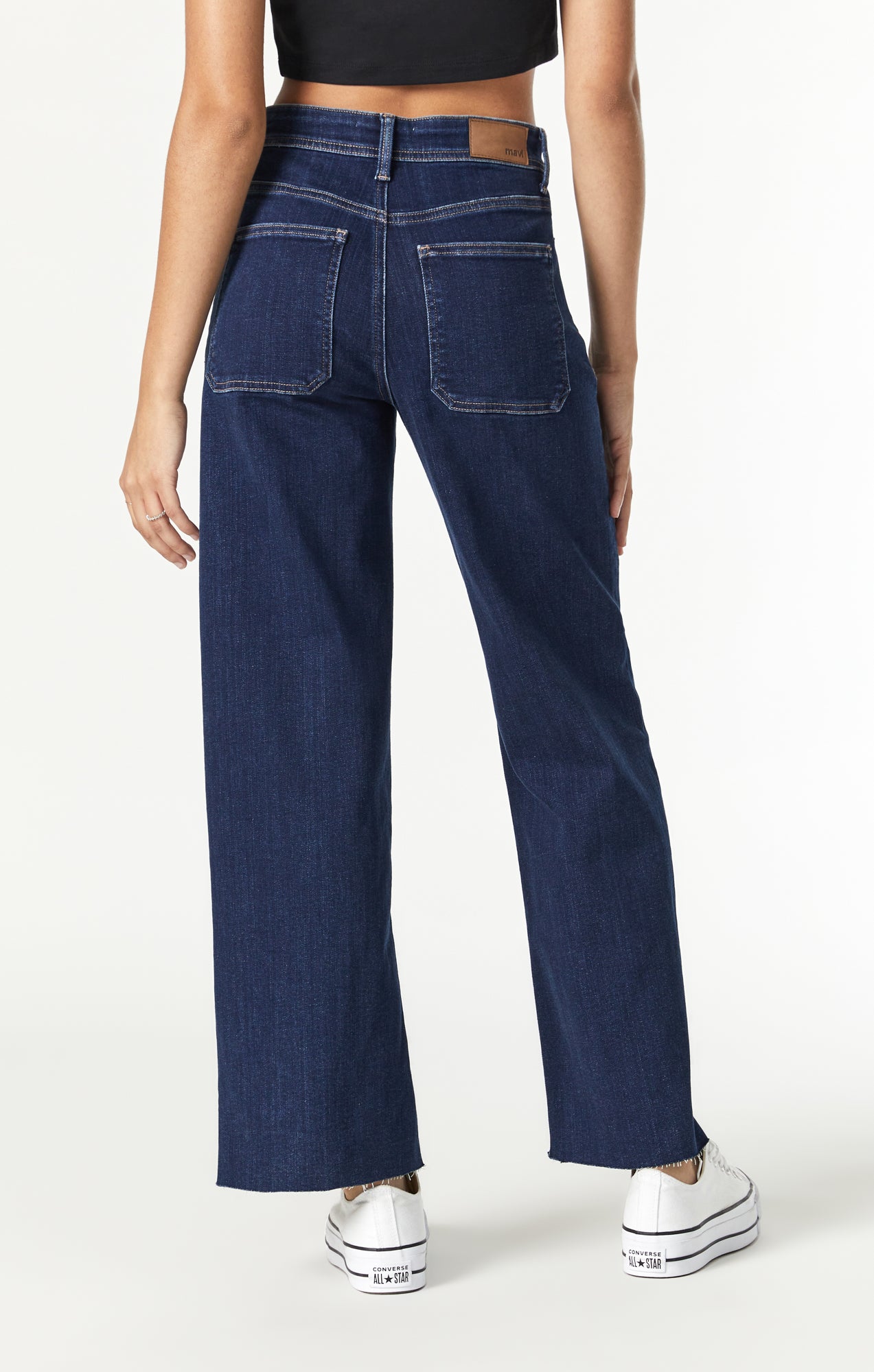 Converse with clearance wide leg jeans