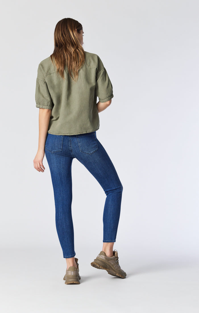 TESS SKINNY JEANS IN FOGGY BLUE SUPERSOFT CHIC - Mavi Jeans