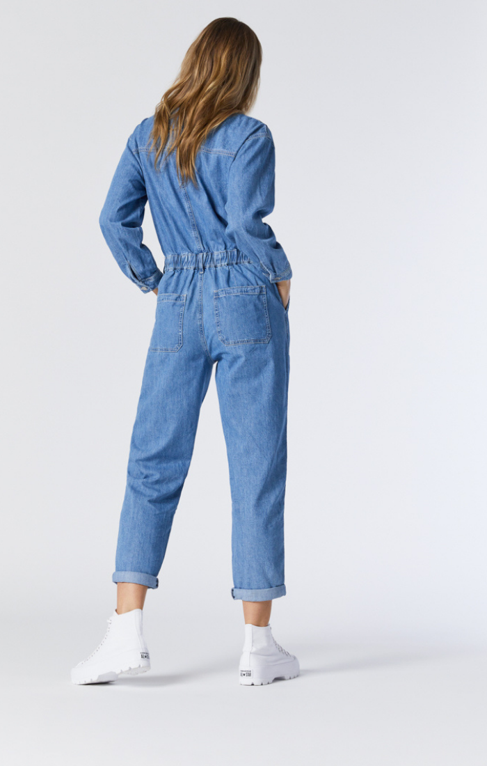 IDA OVERALL IN LIGHT BLUE DENIM - Mavi Jeans