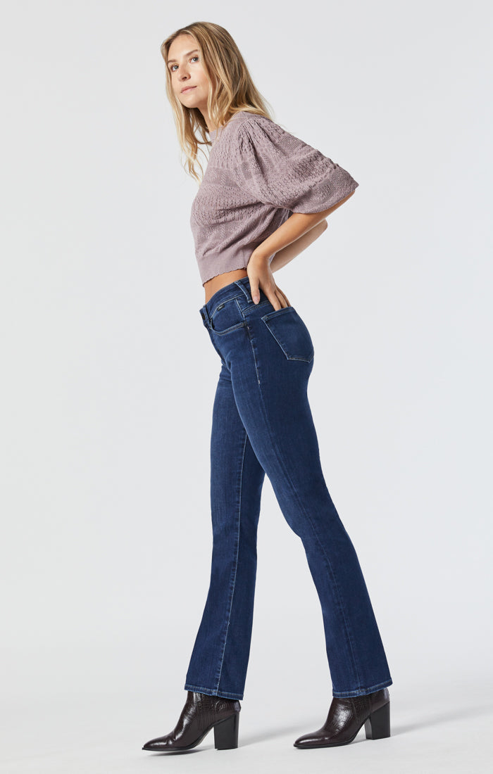 KENDRA STRAIGHT LEG IN DARK BLUE SUPERSOFT - Mavi Jeans