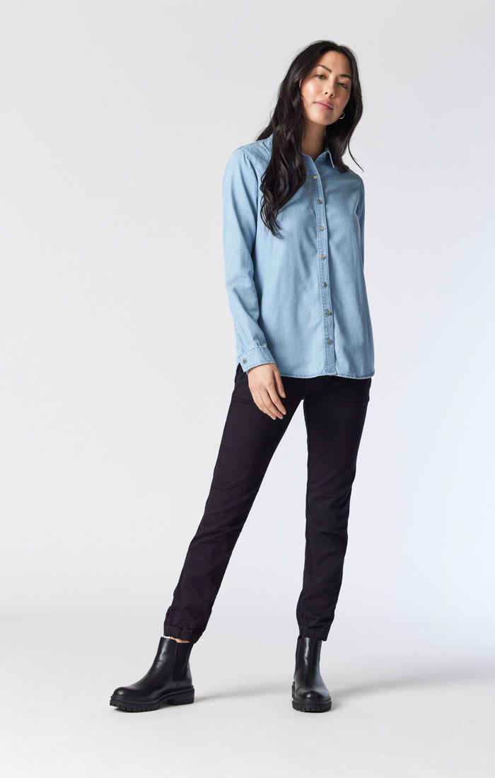 SHELBY DENIM SHIRT IN LIGHT DENIM - Mavi Jeans