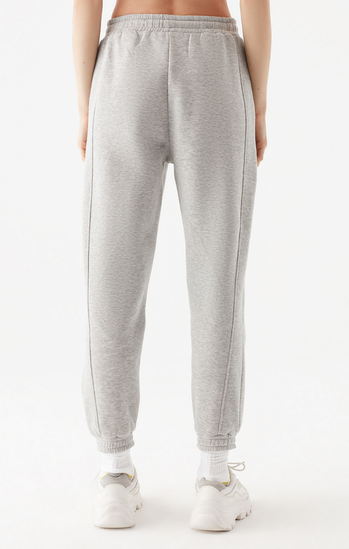 Sweatpants, ladies, mottled grey 