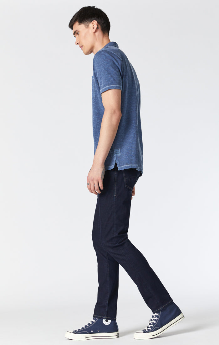 JAKE SLIM LEG JEANS IN RINSE SUPERMOVE - Mavi Jeans