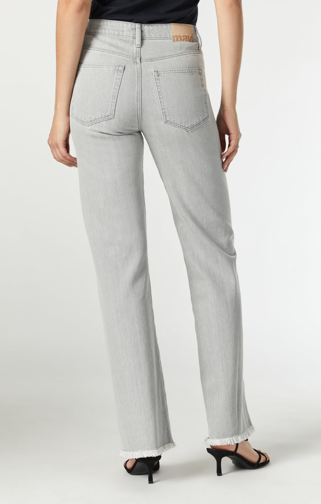 VICTORIA WIDE LEG IN STONE NATURAL DYE - Mavi Jeans