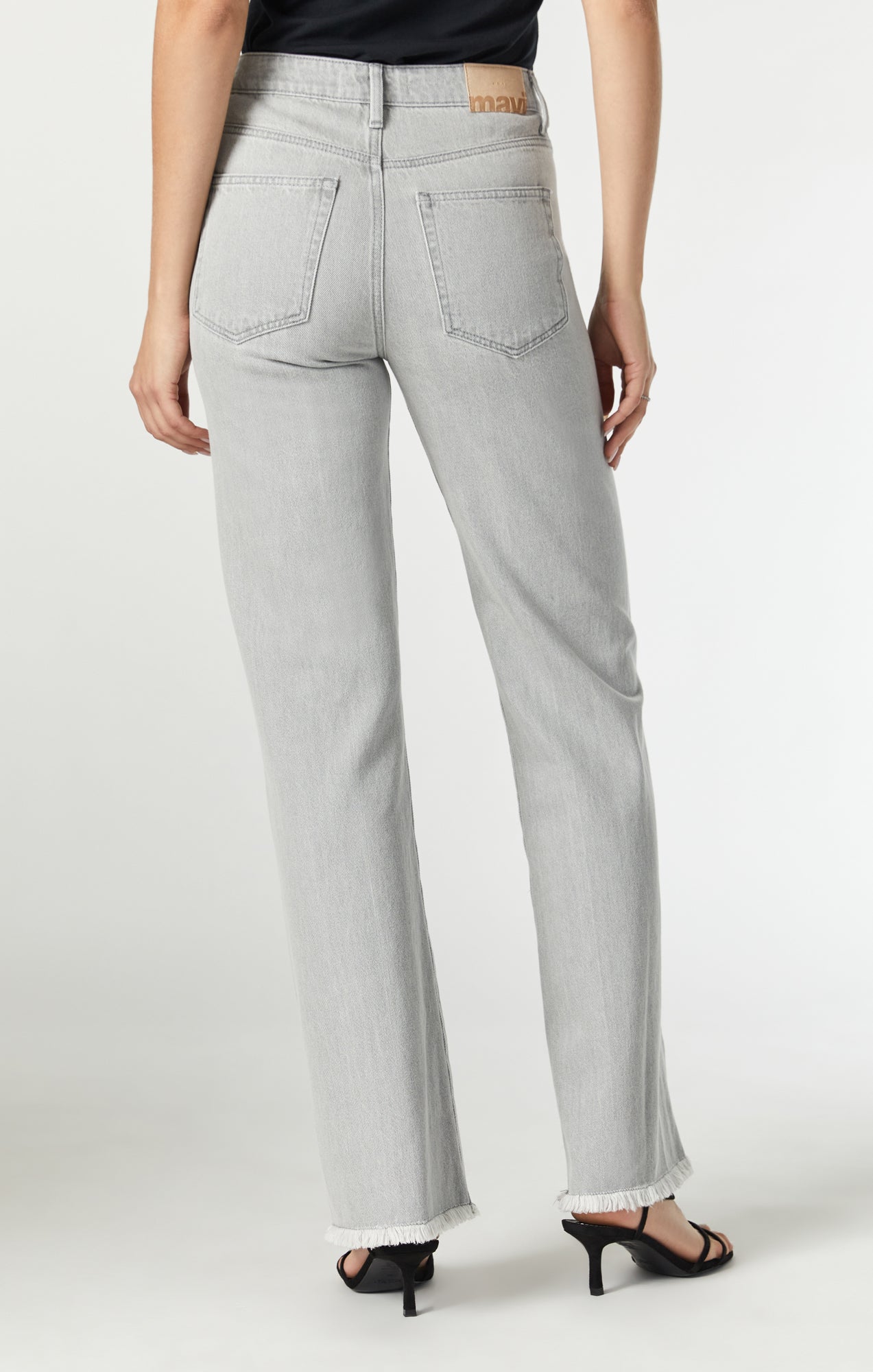 VICTORIA WIDE LEG IN STONE NATURAL DYE - Mavi Jeans