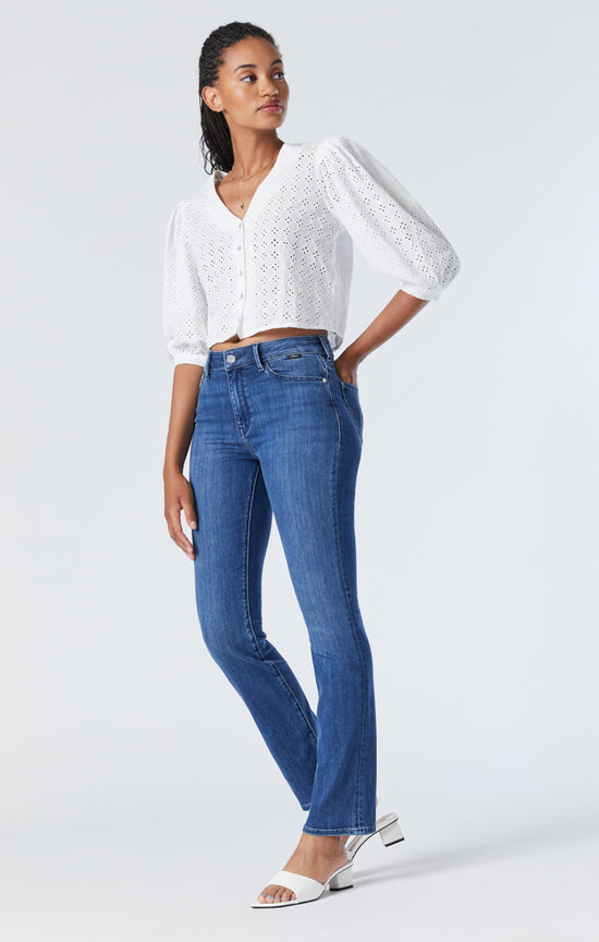 Mavi Slimfit Jeans 'Kendra' in Donkerblauw | ABOUT YOU