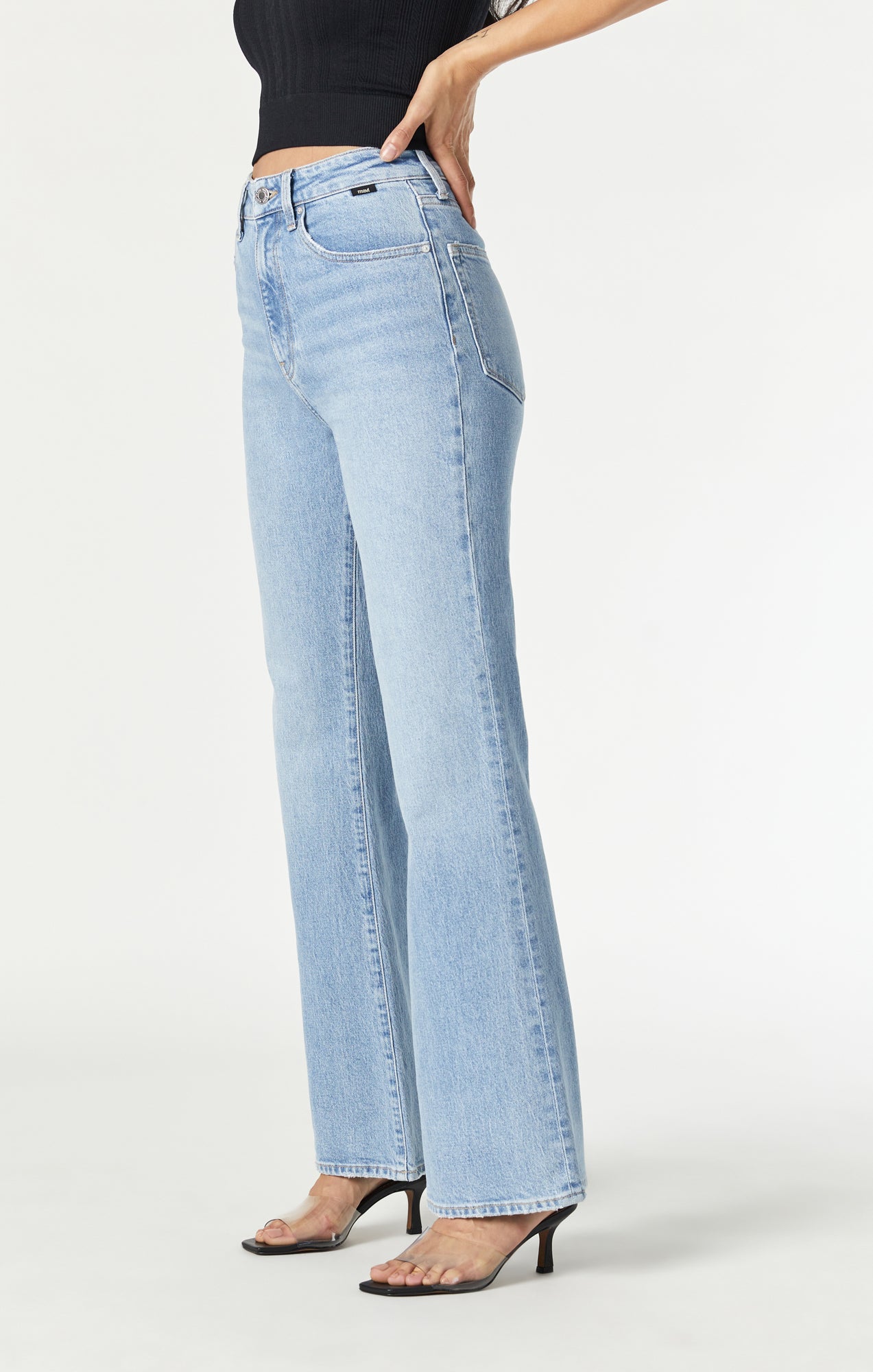 LOS ANGELES FLARE IN LIGHT BLEACHED TRUE BLUE - Mavi Jeans