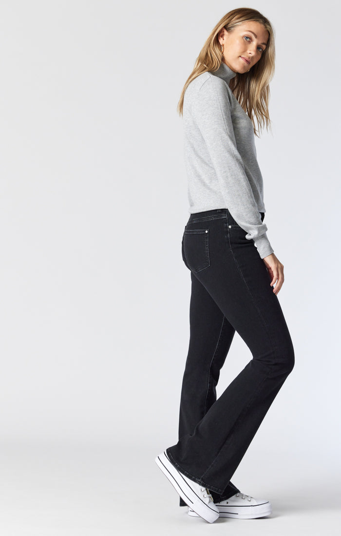 SYDNEY FLARE IN DARK SMOKE FEATHER BLUE - Mavi Jeans