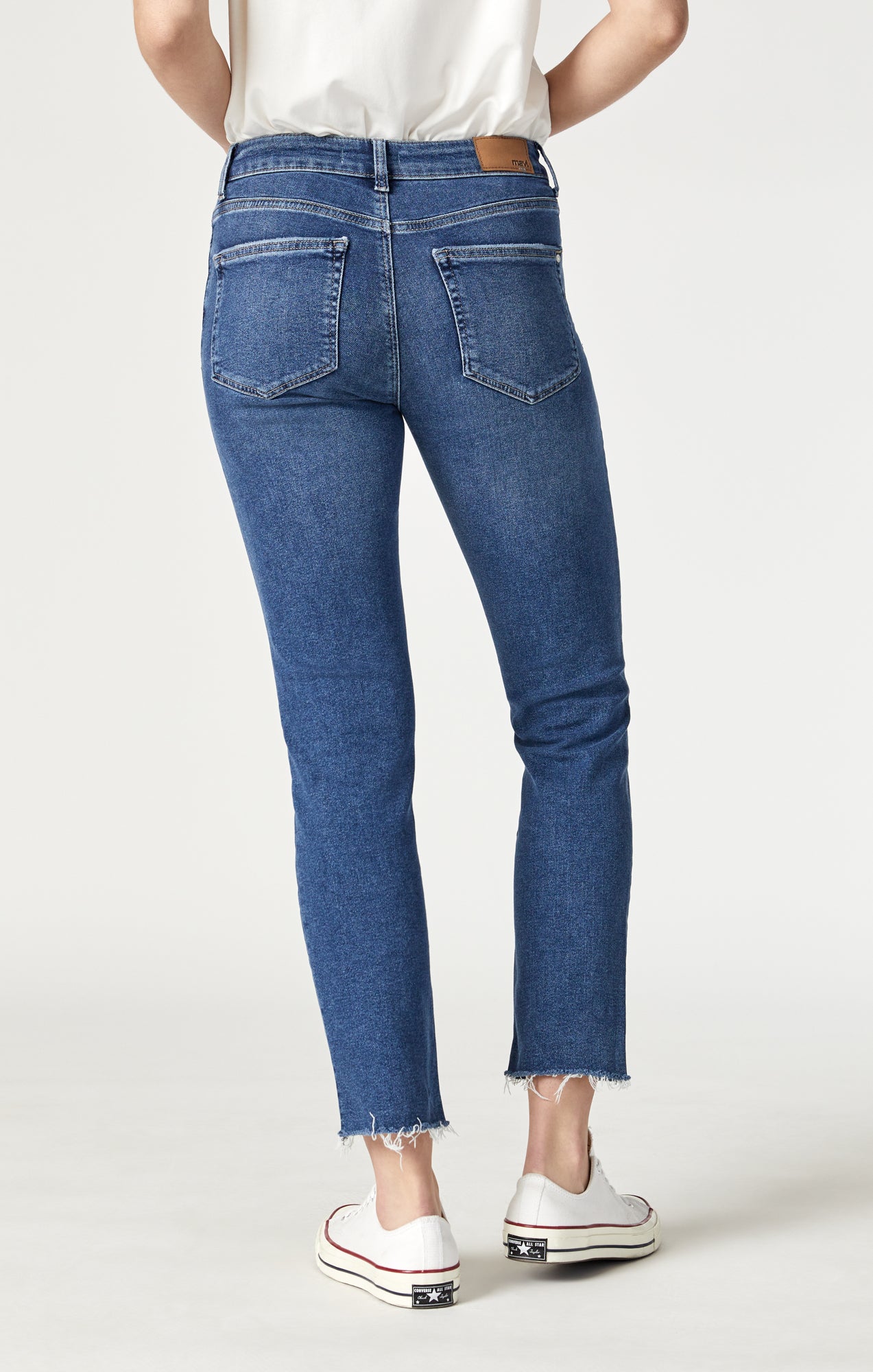 VIOLA STRAIGHT LEG IN DARK USED FLEX BLUE - Mavi Jeans