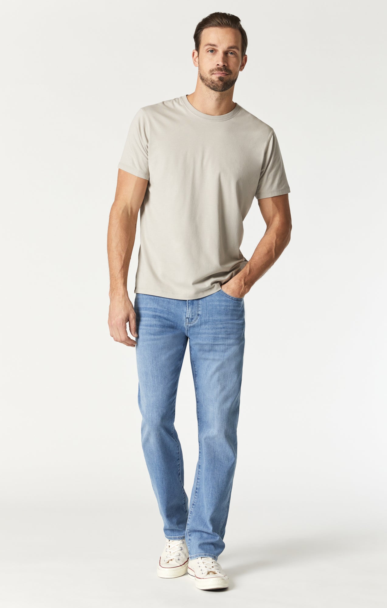 Naturalist Men's Short Sleeve Button Up Shirt, Gray / L