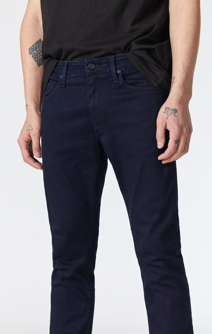 Mavi Men's Marcus Slim Straight Leg Jeans in Ink Supermove