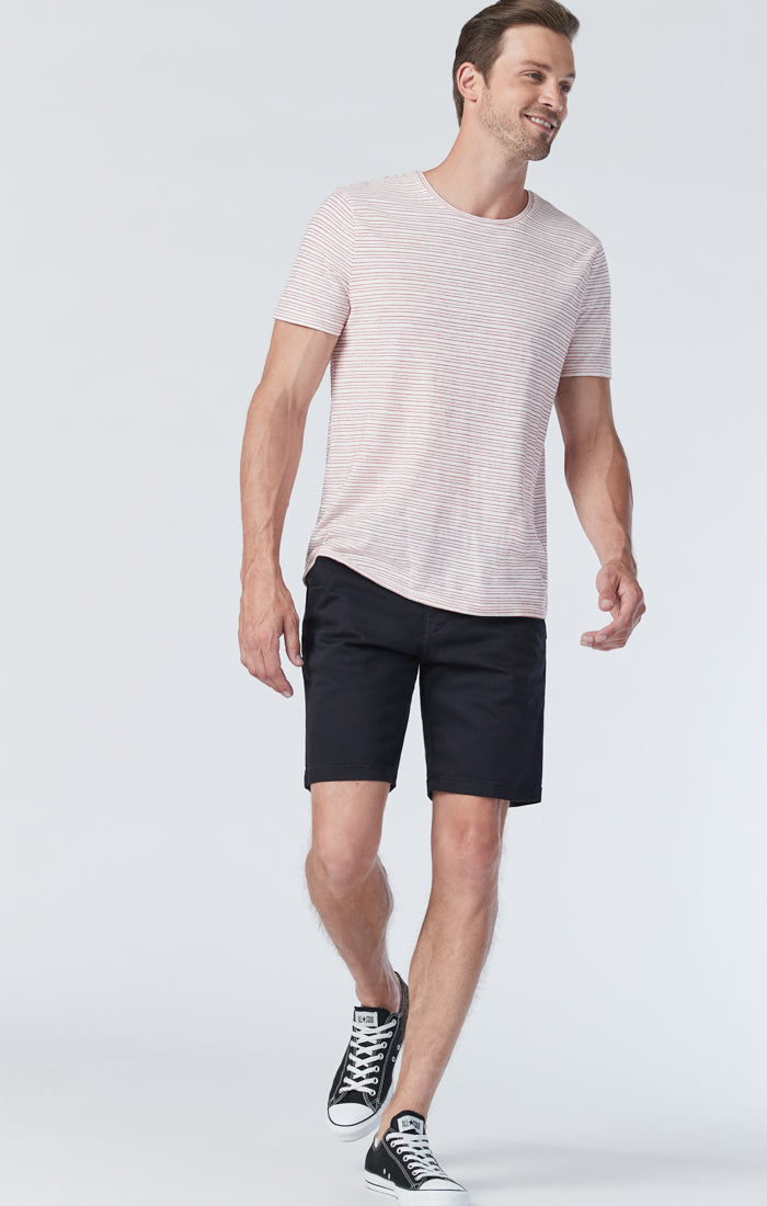 JACOB SHORTS IN BLACK TWILL - Mavi Jeans