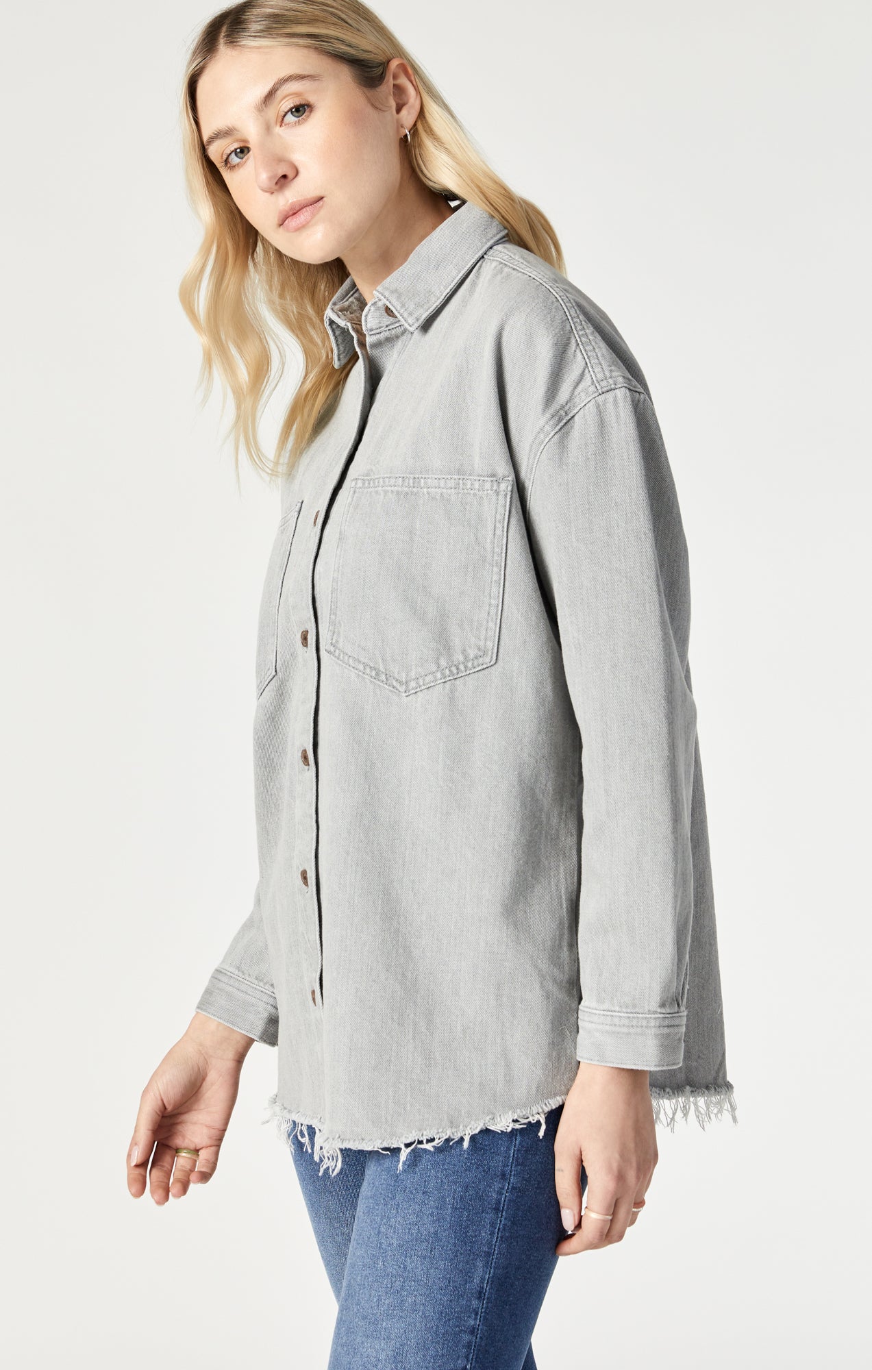 Womens denim shirt outlet canada