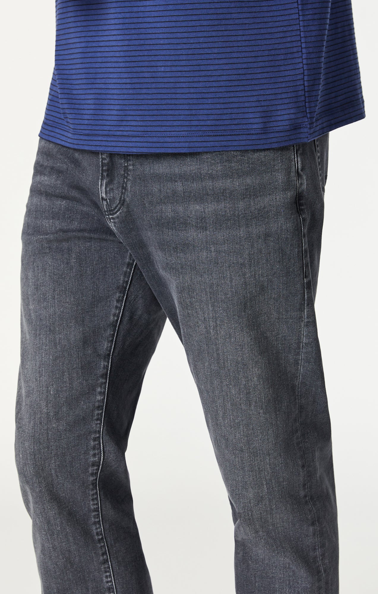 STRIPED T-SHIRT IN TWILIGHT BLUE - Mavi Jeans